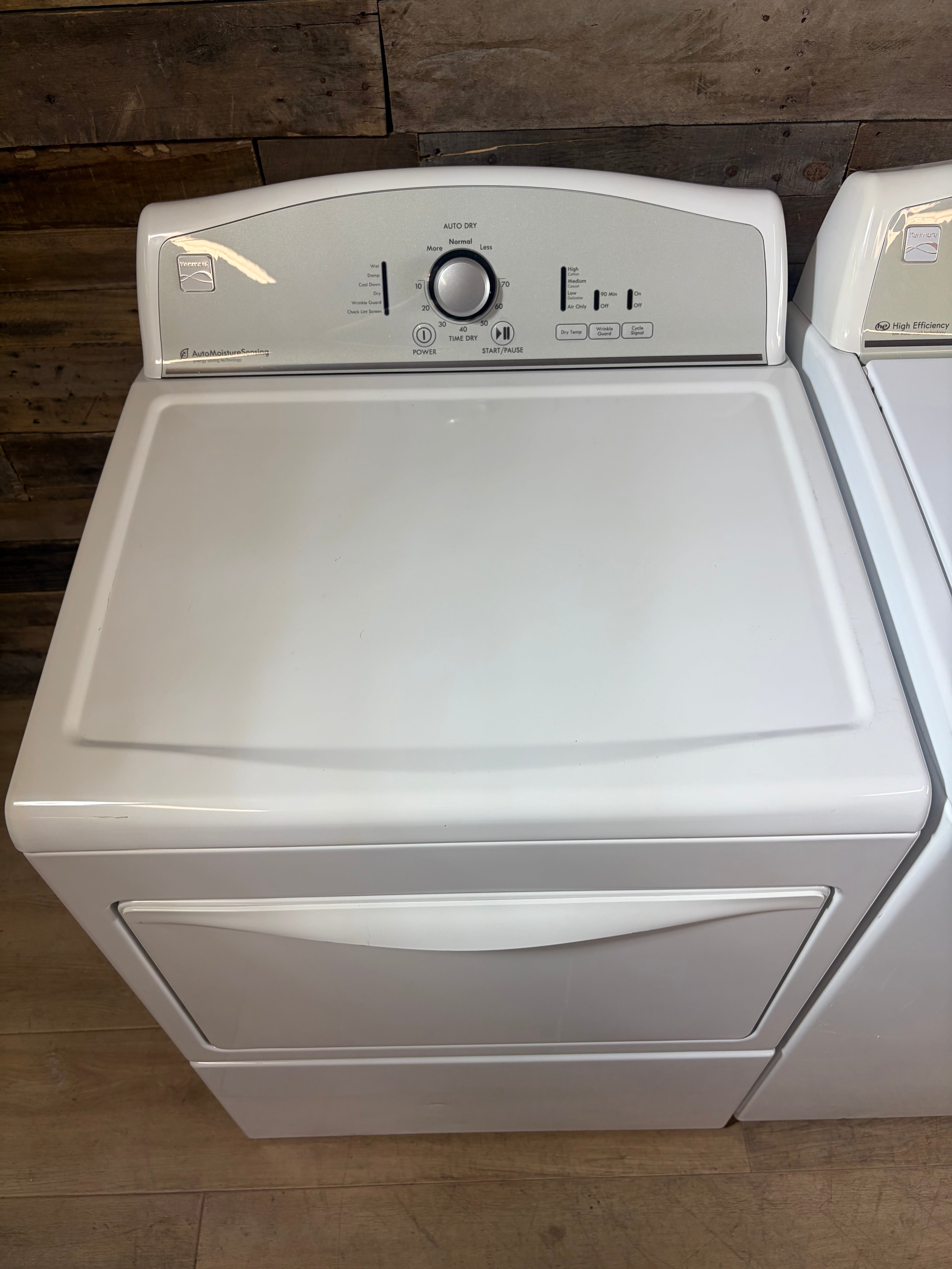 Kenmore Top Load Large Capacity Washer Dryer Set