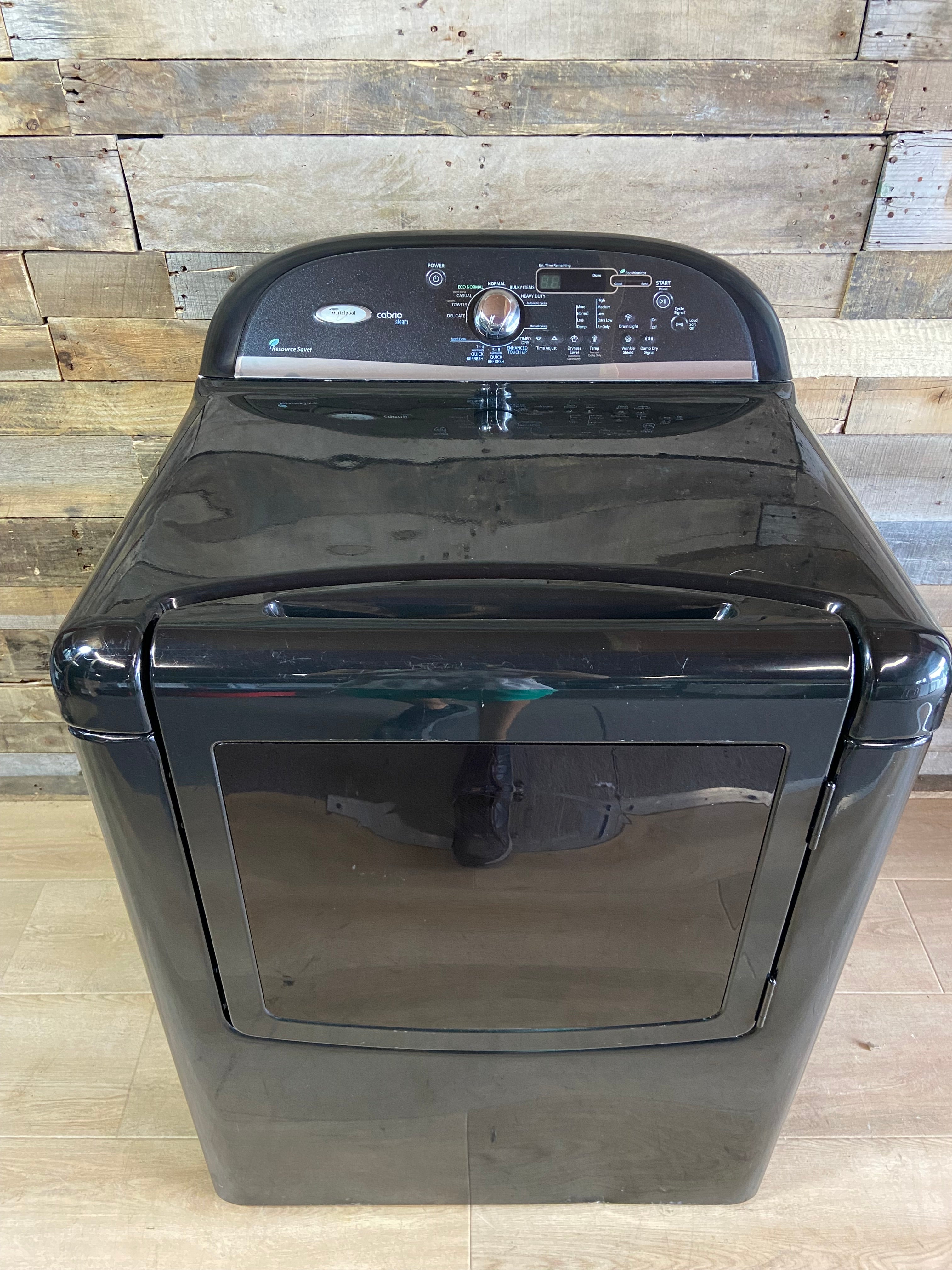 Black Whirlpool Cabrio Dryer