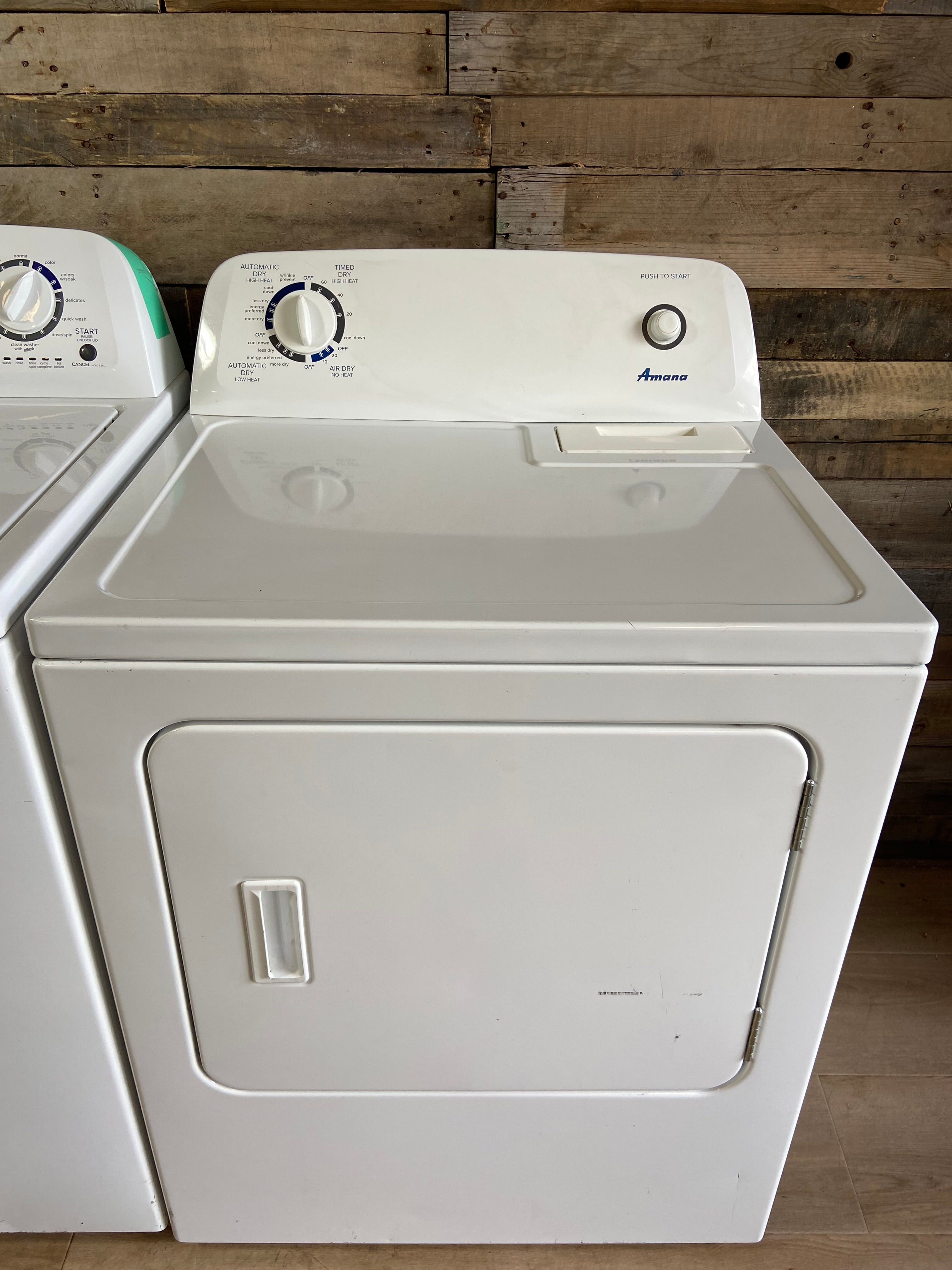 Amana Top Load Large Capacity Washer & Dryer Set