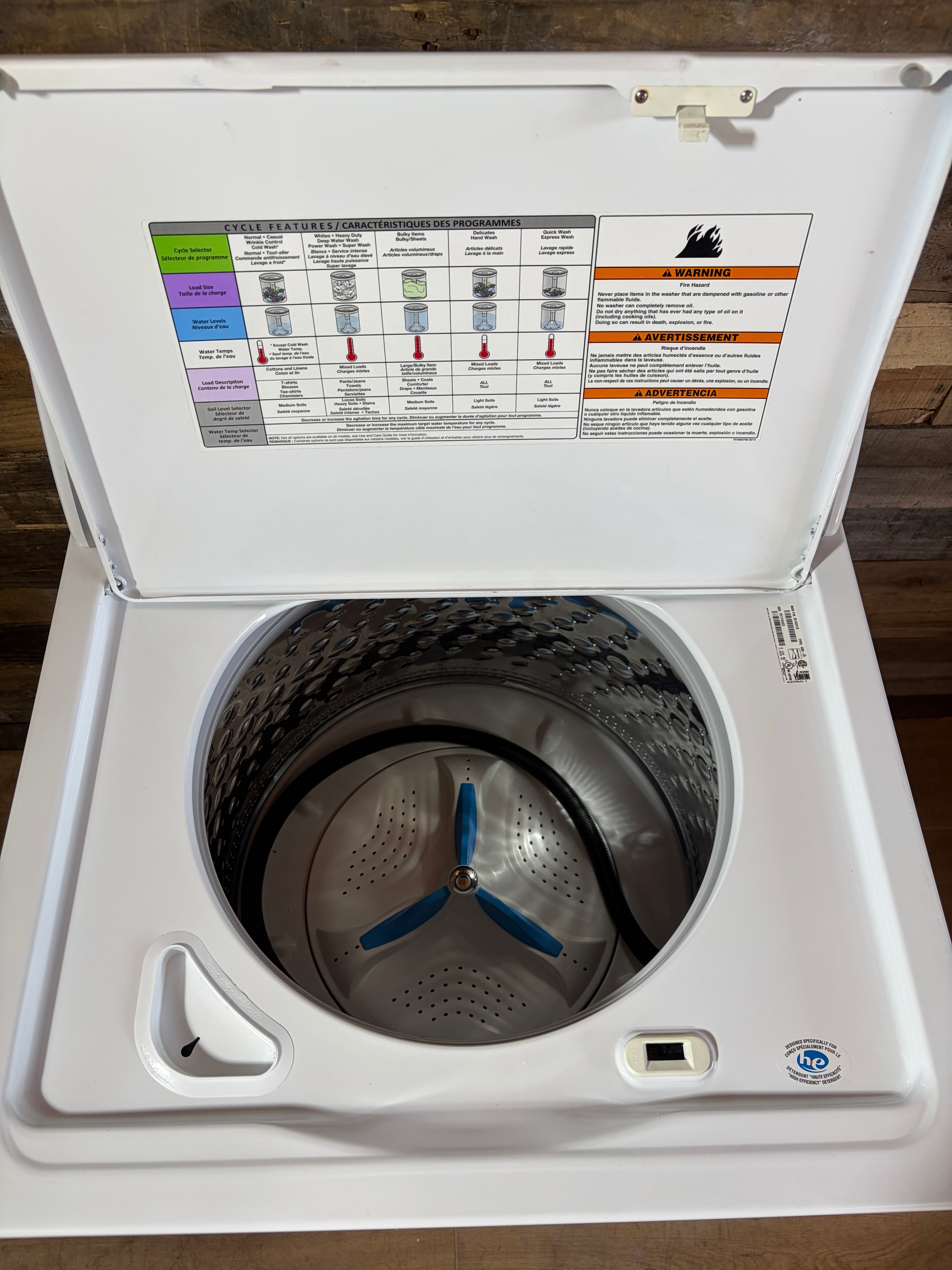 Kenmore Large Capacity Top Load Washer