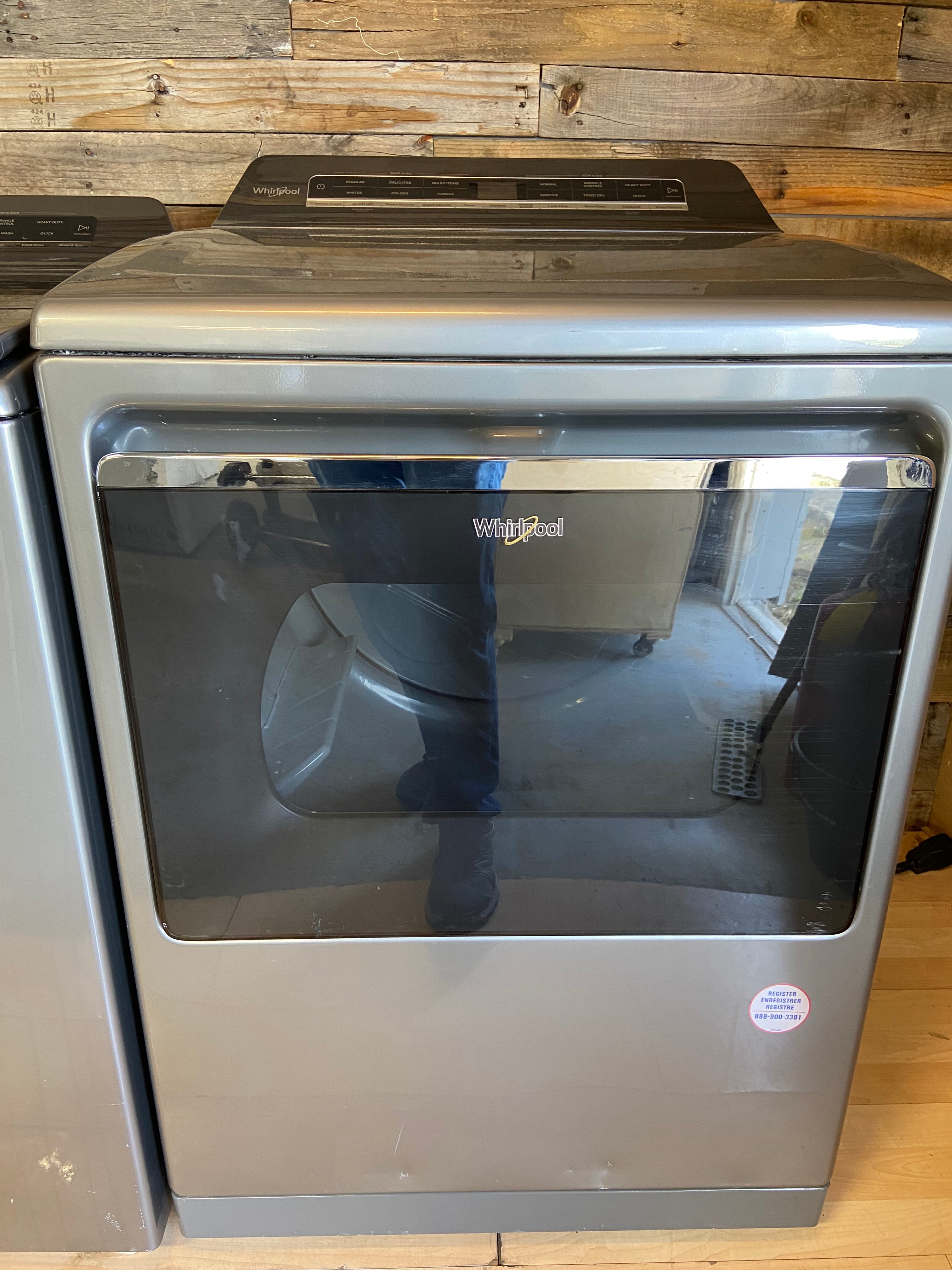 Whirlpool Grey Top Load Set