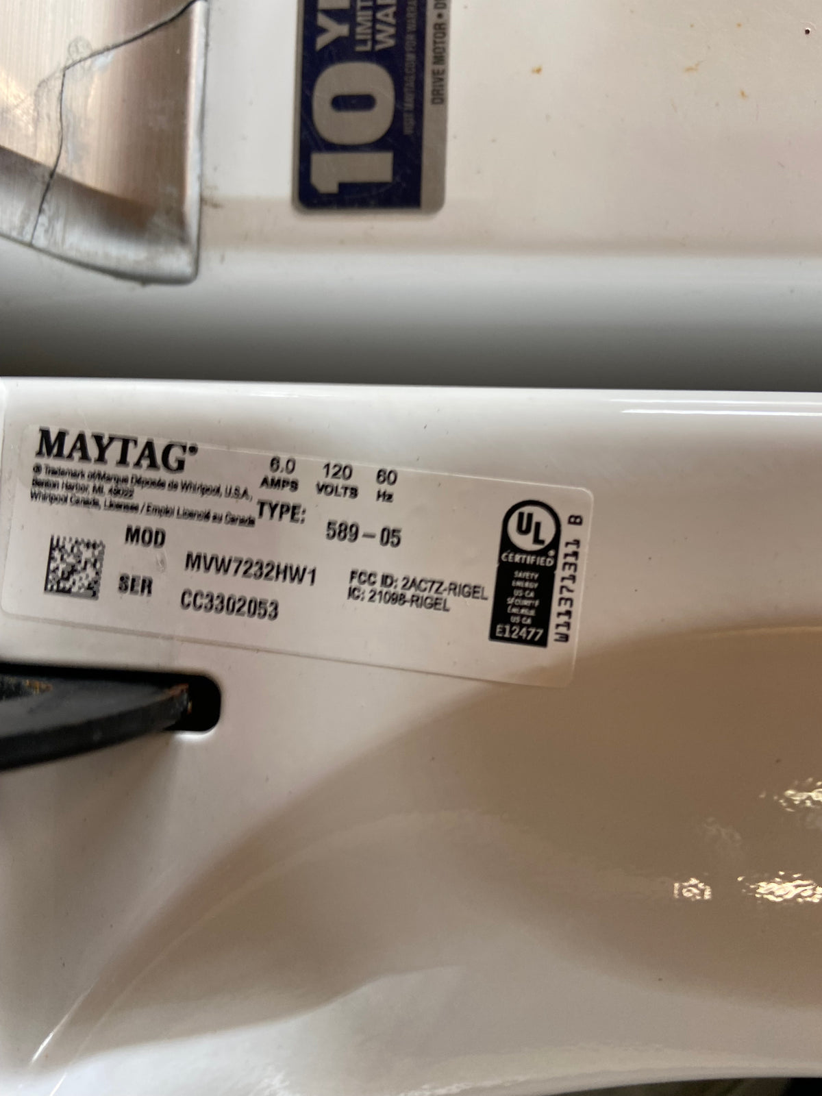 Maytag Extra Power Washer & Dryer Set
