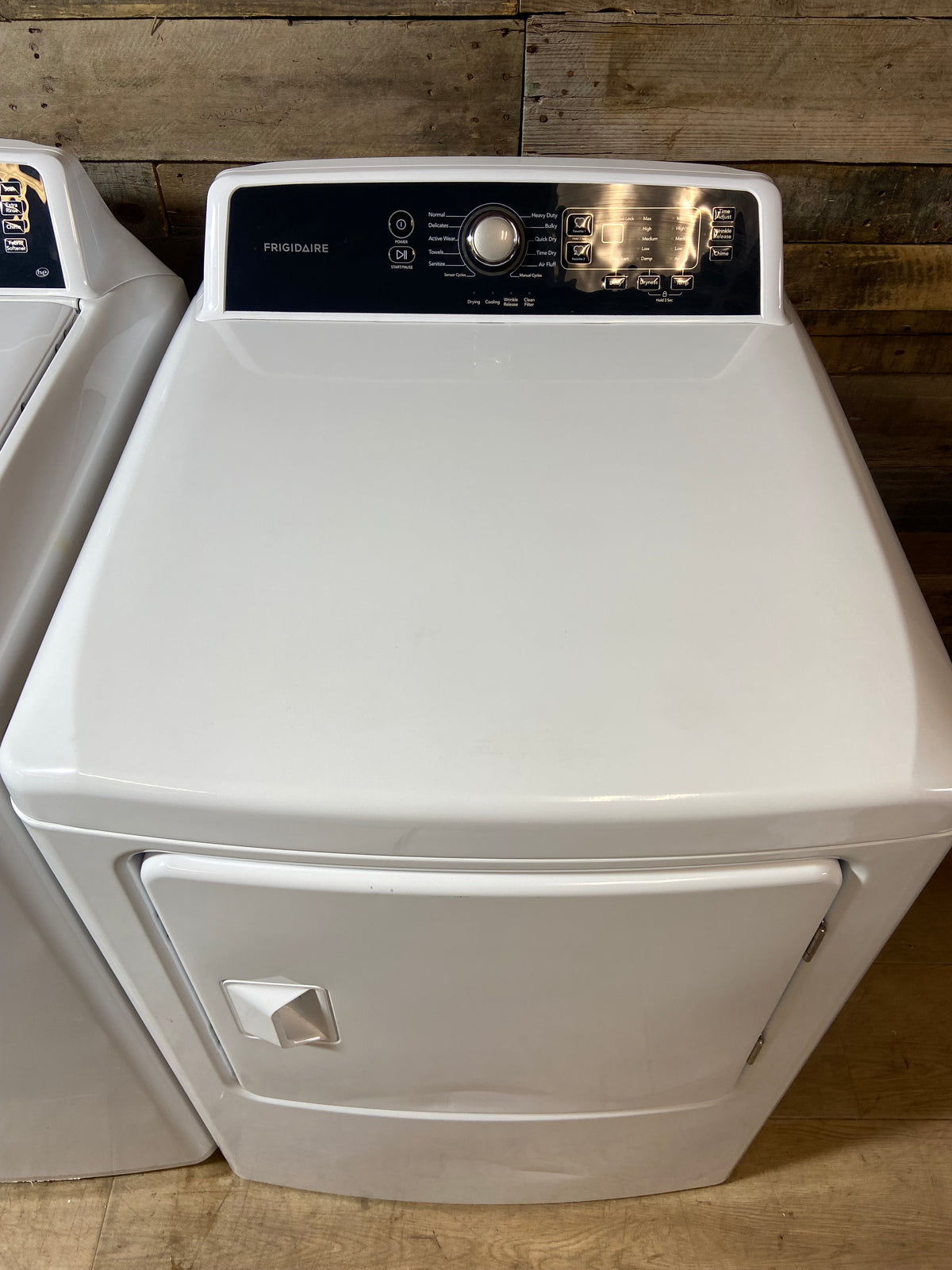 Frigidaire MaxFill Top Load Glass Lid Washer & Dryer Set