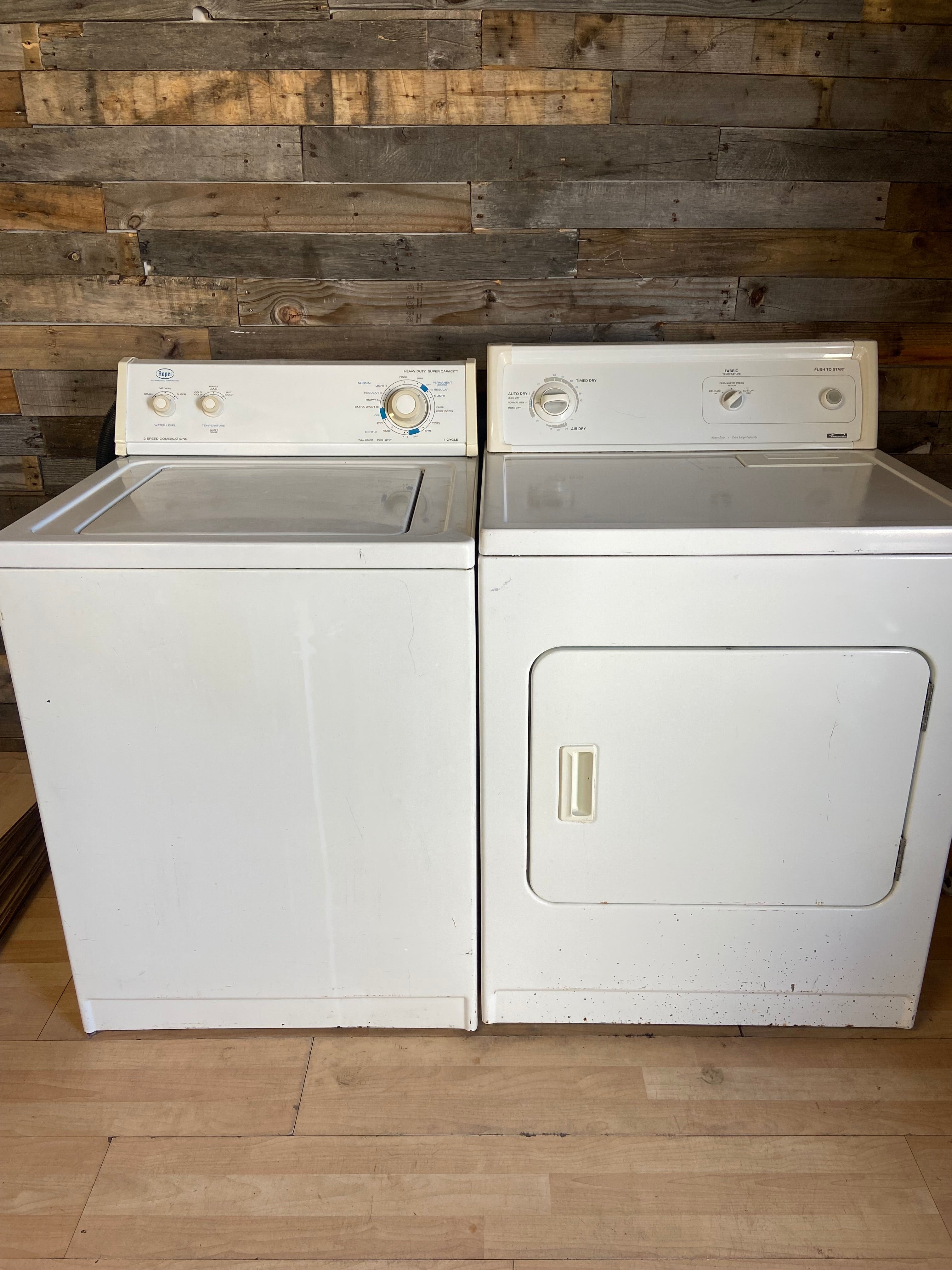 Roper/Kenmore Top load Set