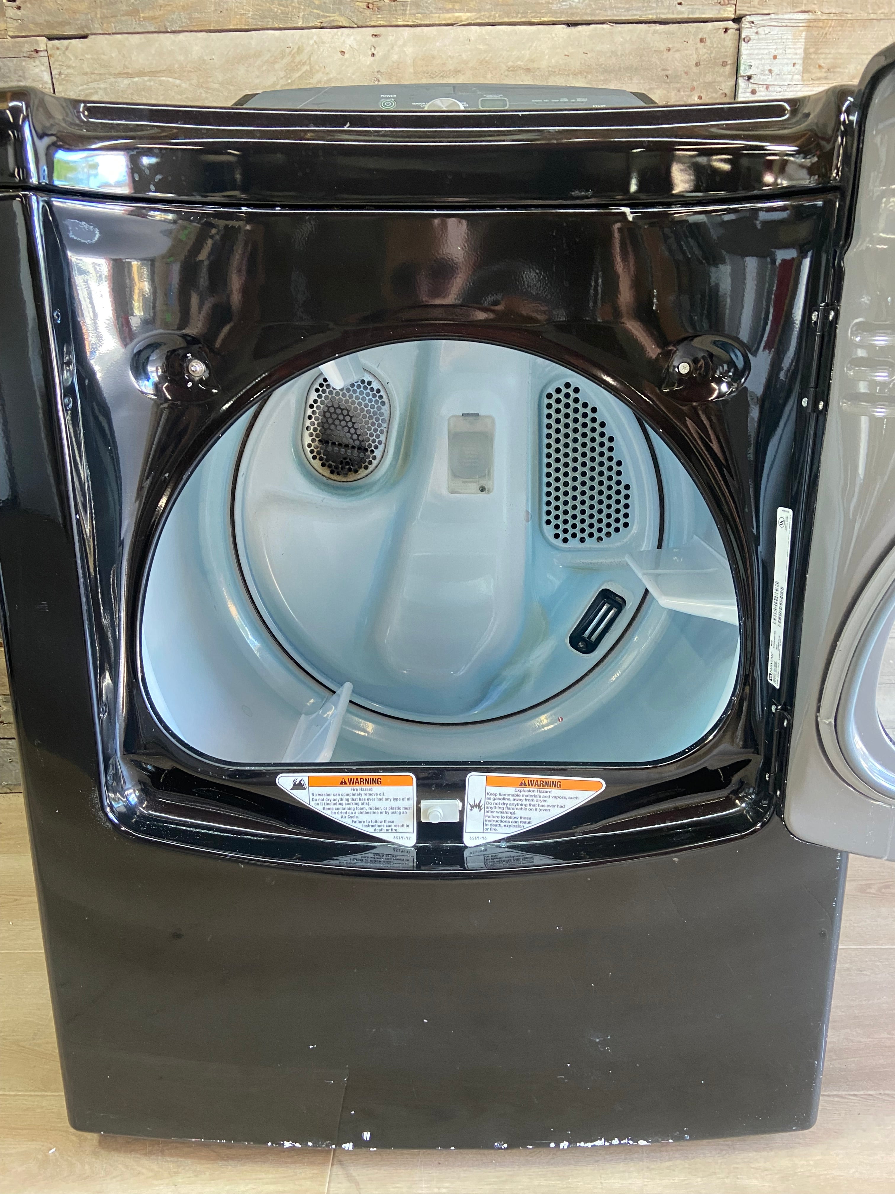 Maytag Bravos Black Dryer