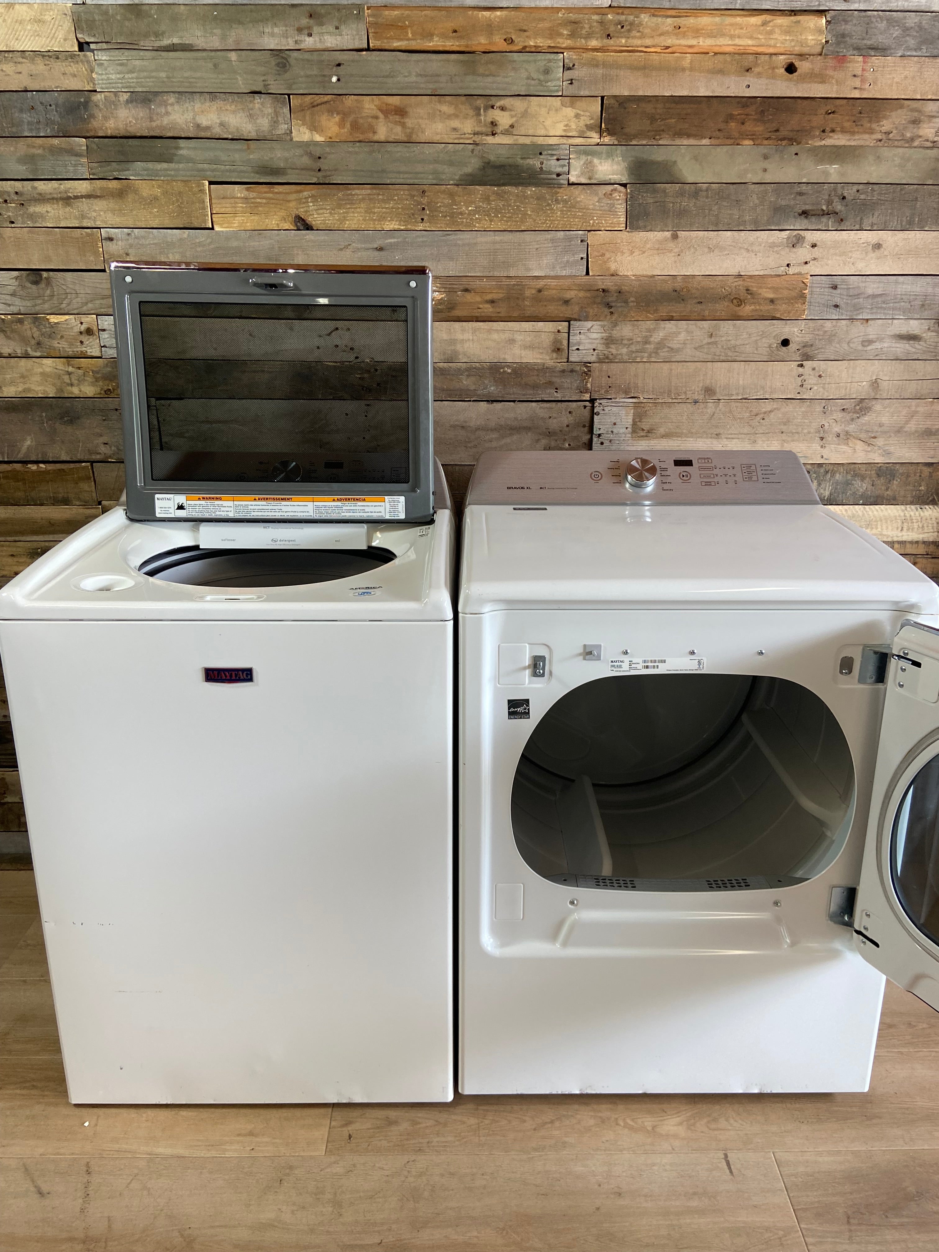Maytag Bravos XL Washer Dryer Set
