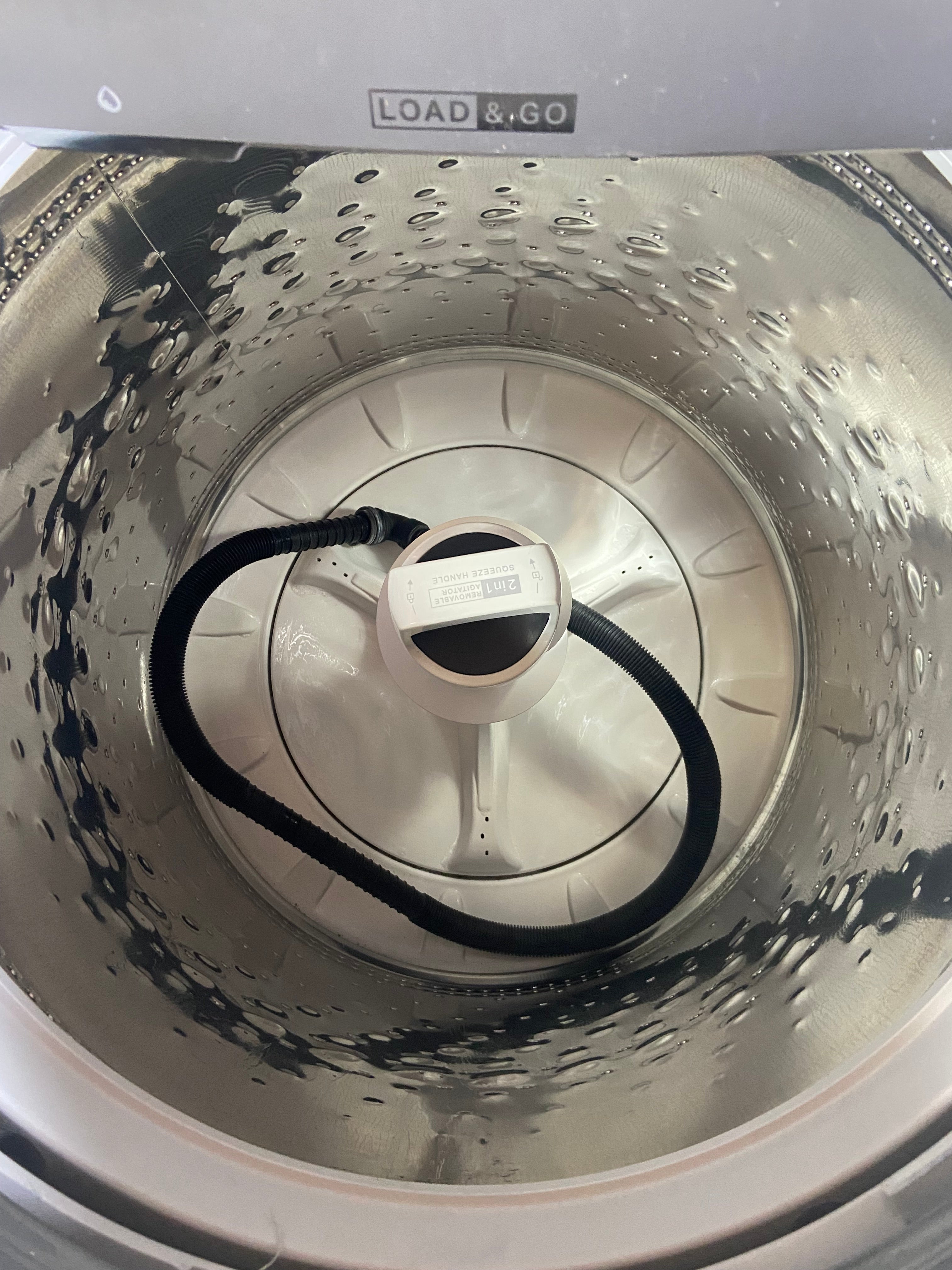 Whirlpool Grey Load & Go Washer Dryer Set with 2-in-1 Removable Agitator