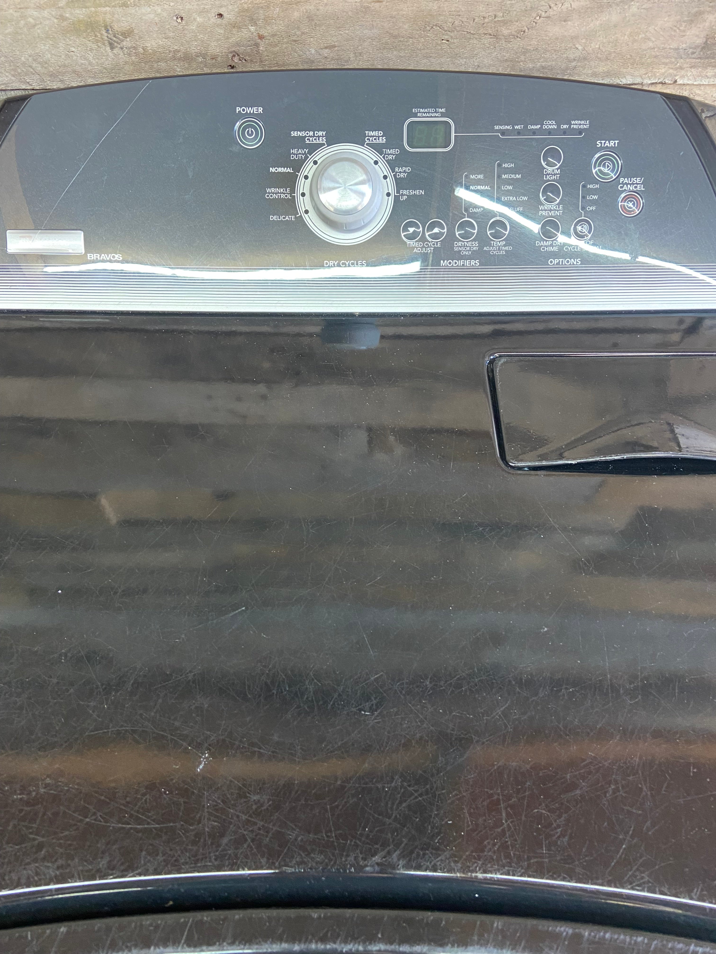 Maytag Bravos Black Dryer