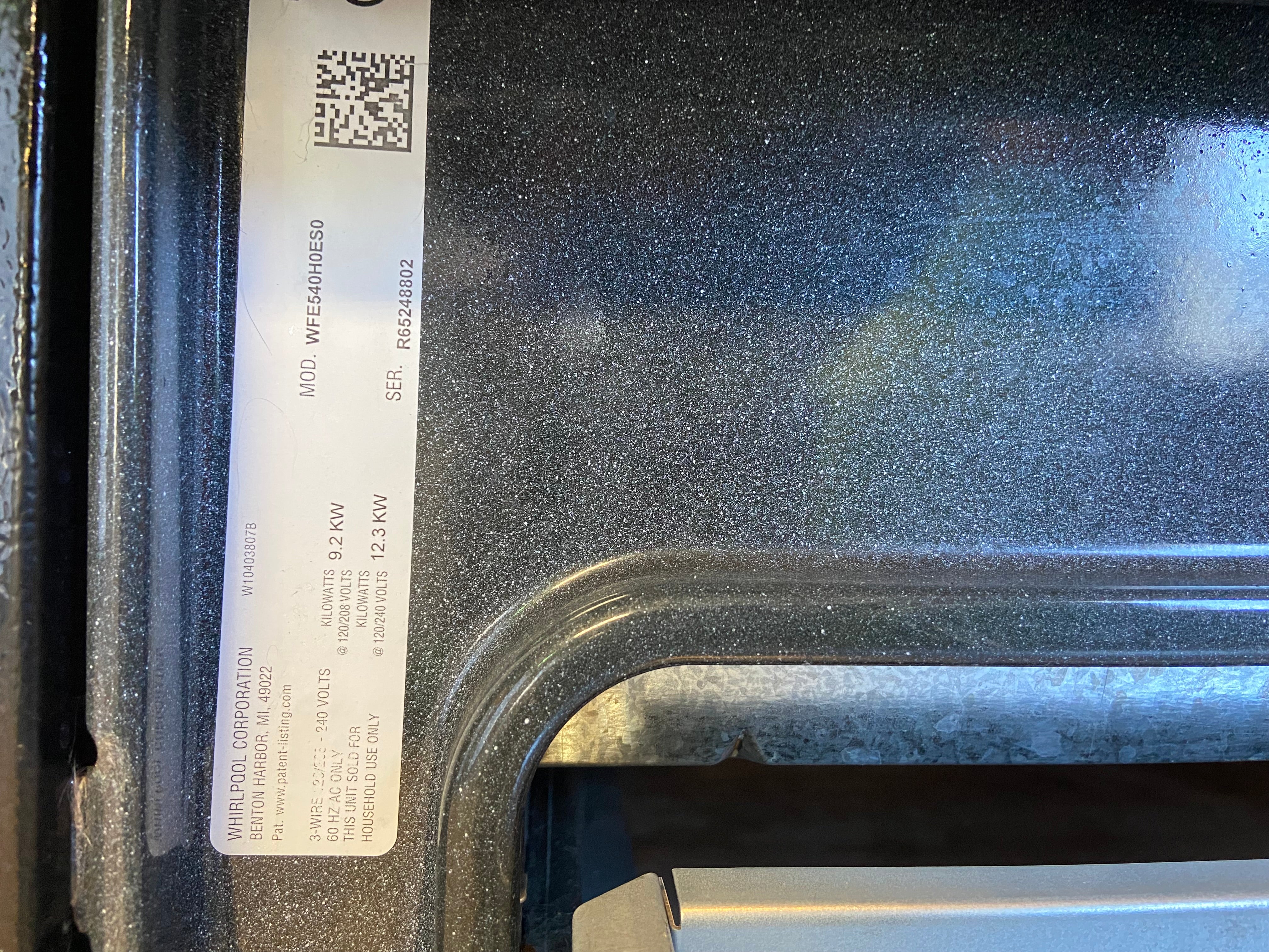 Whirlpool Stainless 5 Burner Convection Range