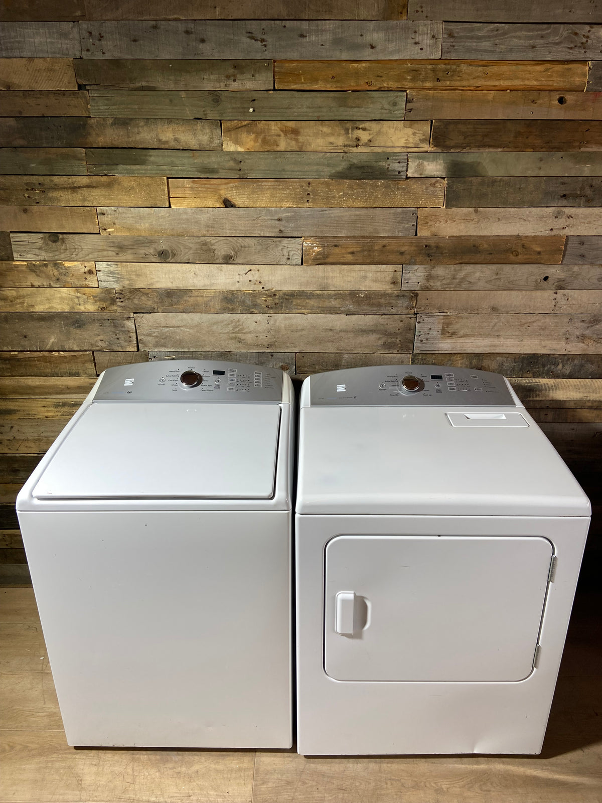 Kenmore Top Load Large Capacity Washer & Dryer Set