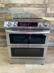 6.3 cu ft. Smart Slide-in Electric Range with Smart Dial, Air Fry, & Flex Duo™ in Stainless Steel