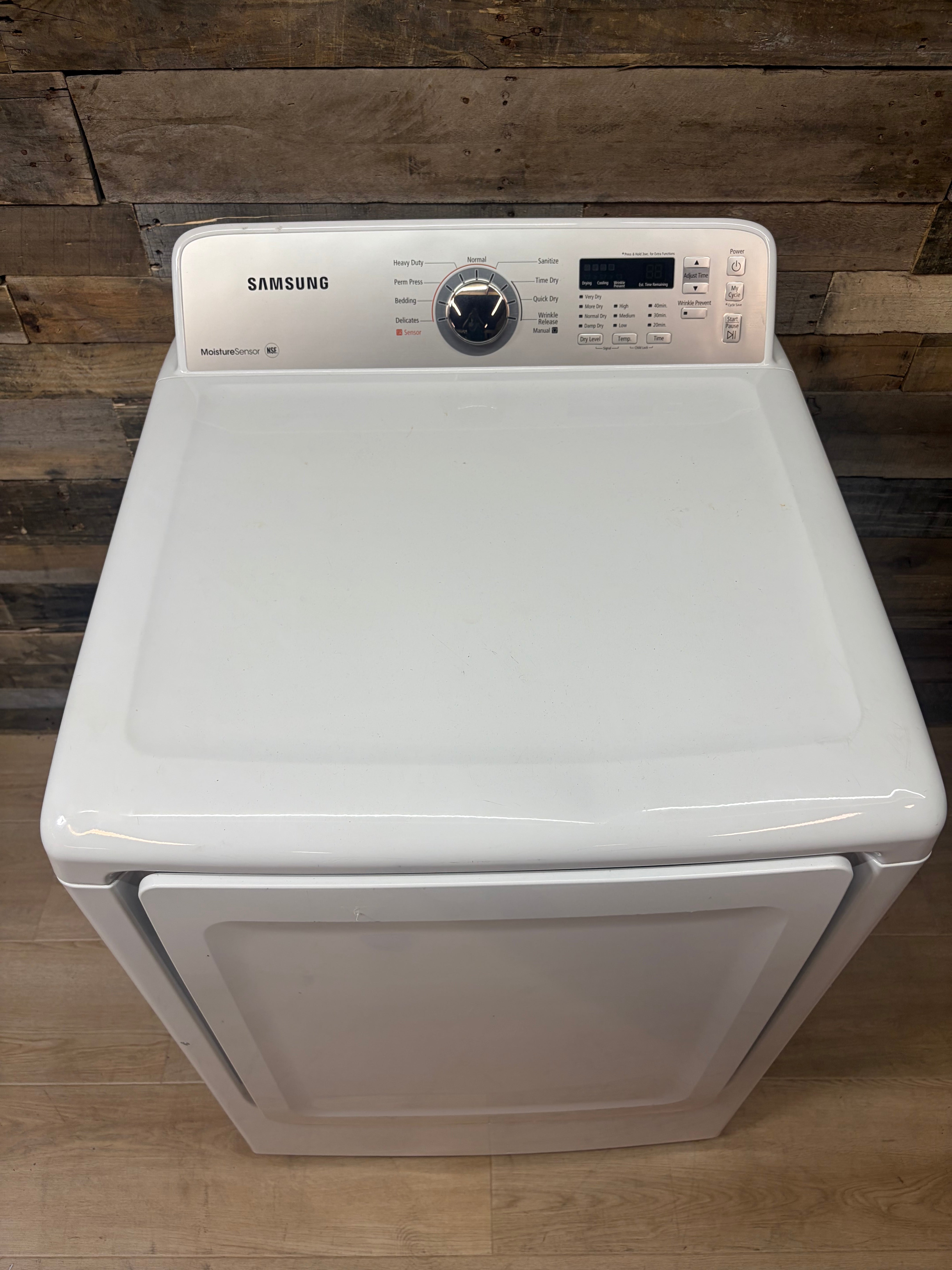 Samsung White Large Capacity Dryer