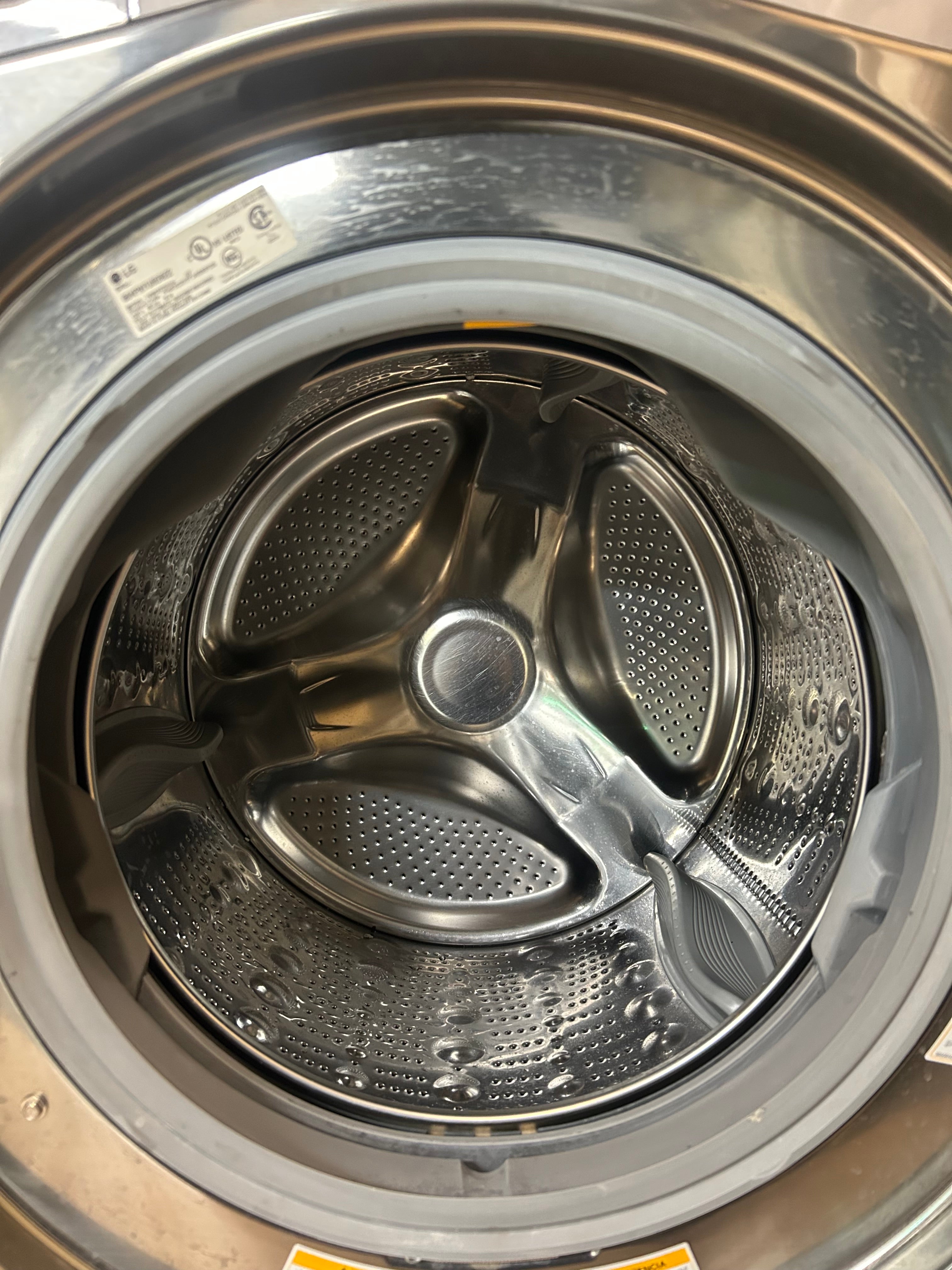 LG Silver Direct Drive Front Load Washer Set