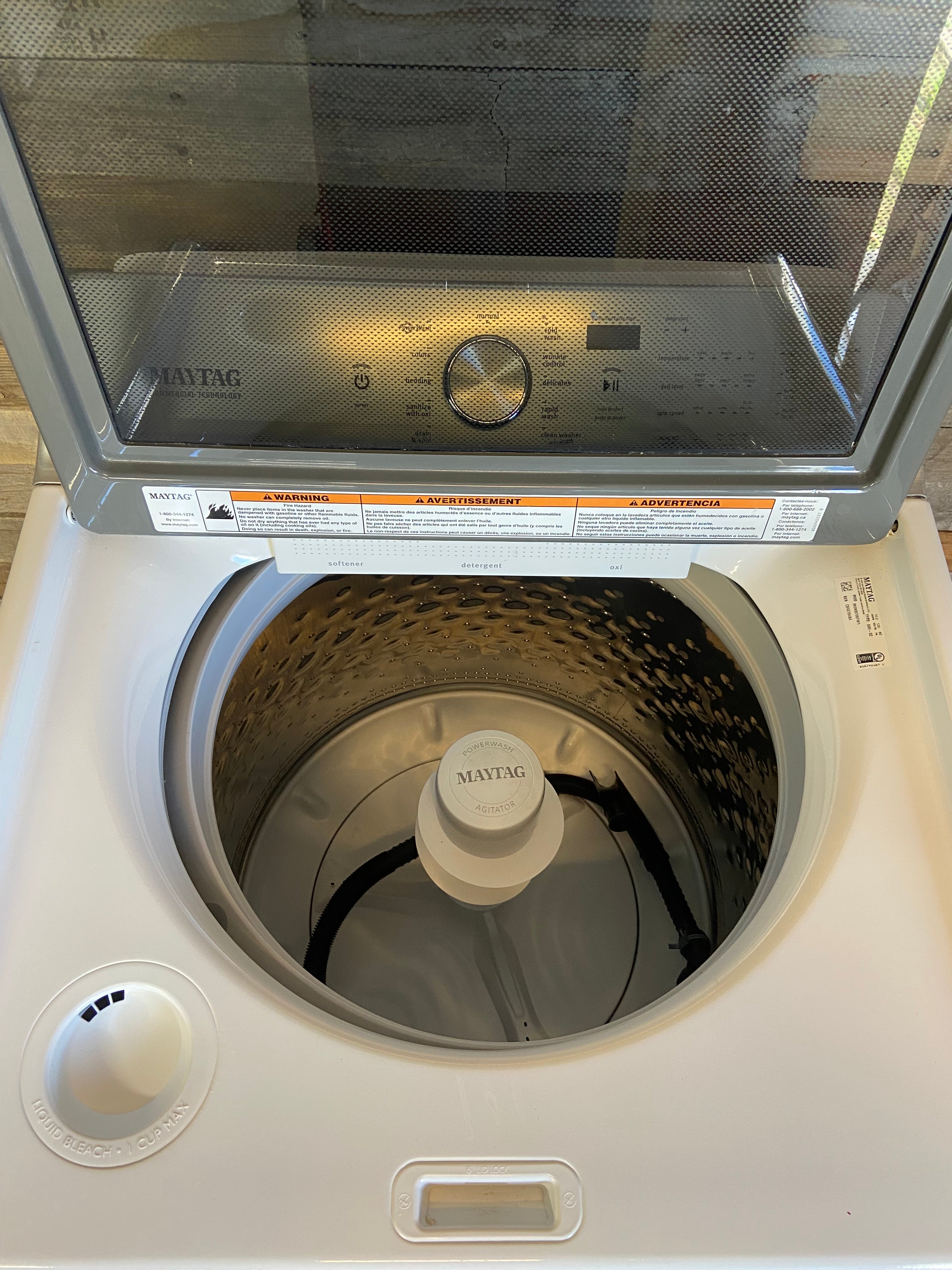 Maytag Top Load Washer With Agitator