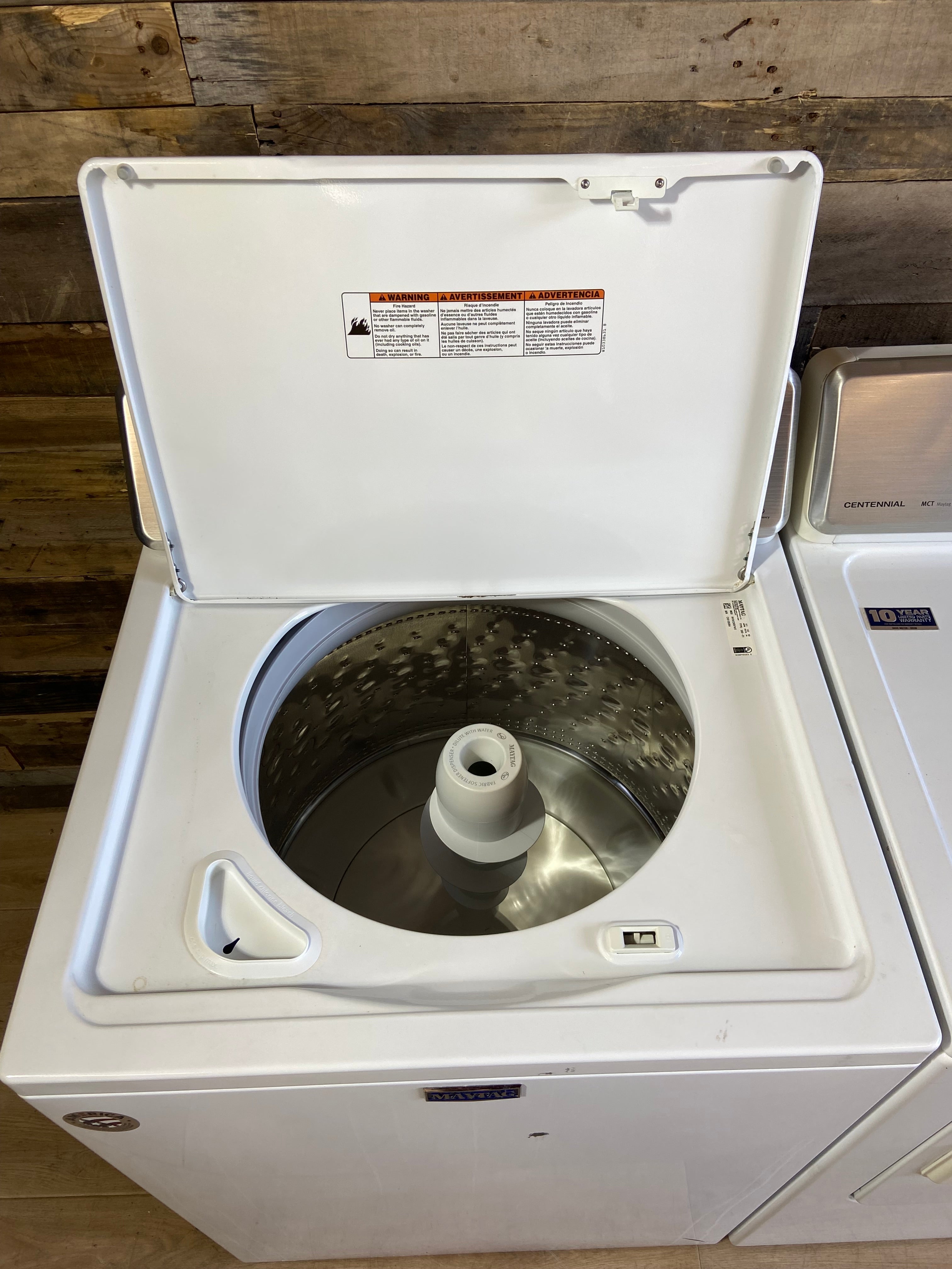 Maytag Commercial Technology Large Capacity Washer & Dryer
