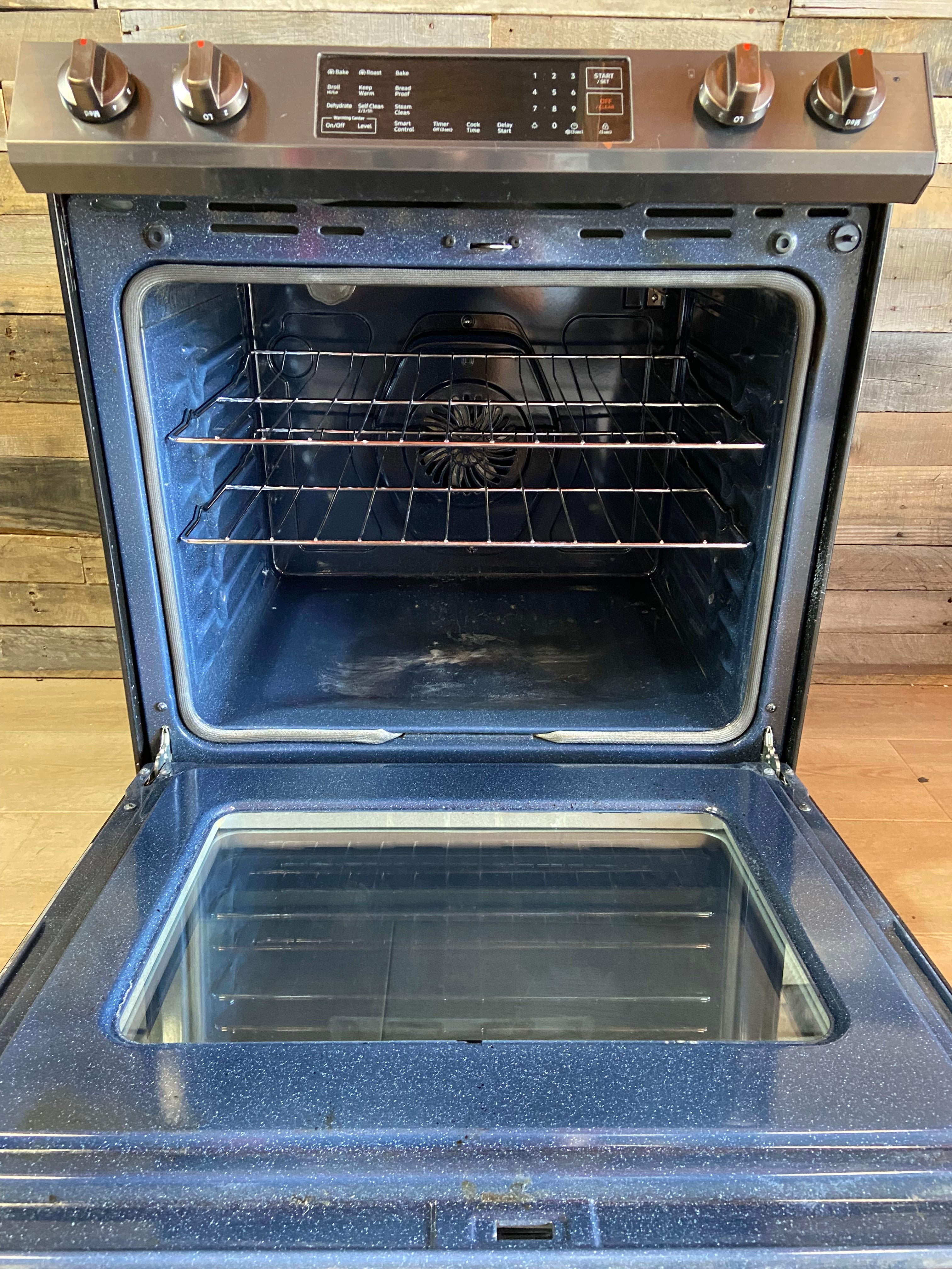 Samsung Black Stainless Slide-In Range
