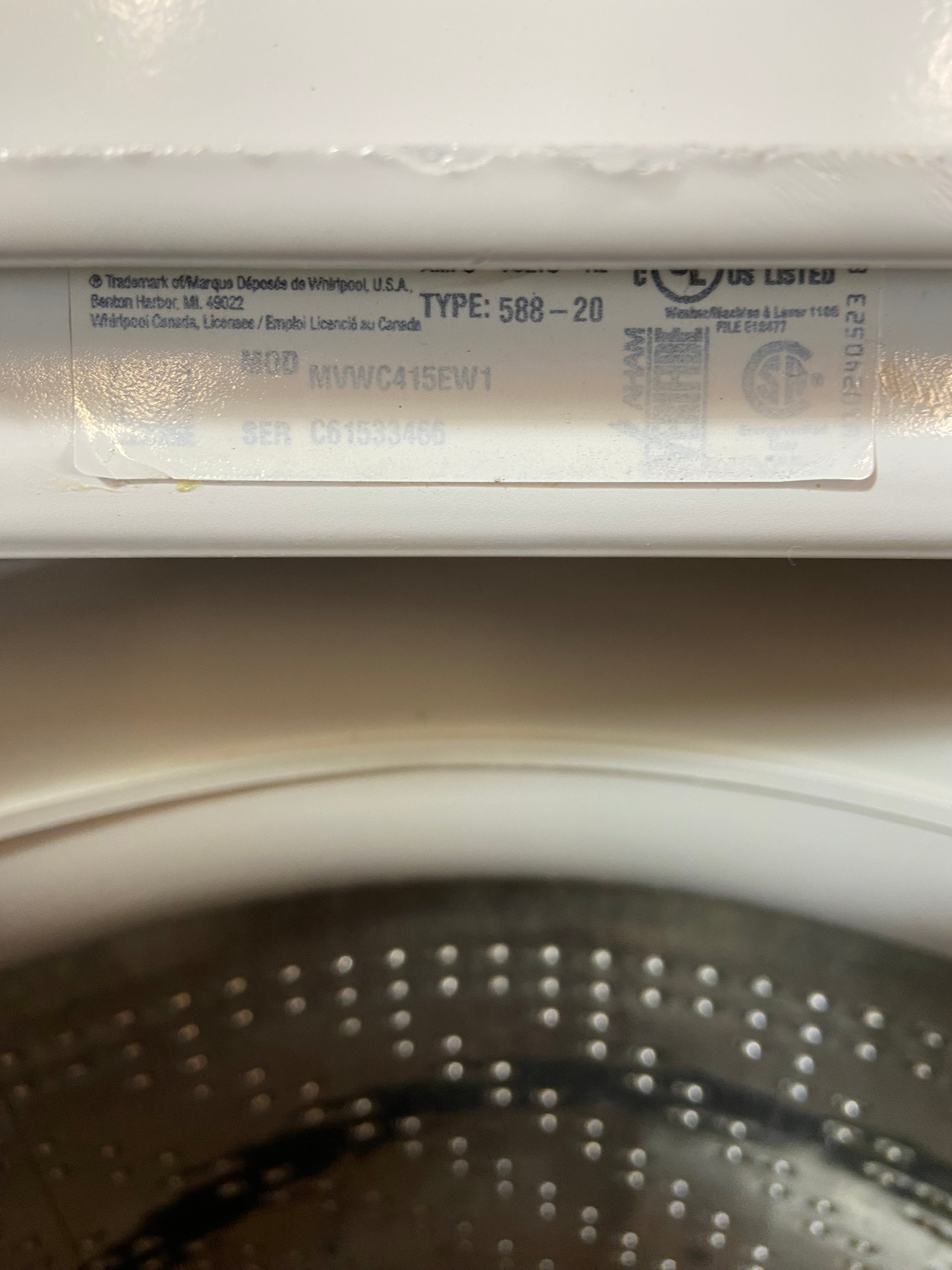 Maytag Centennial Top Load Large Capacity Washer & Dryer Set