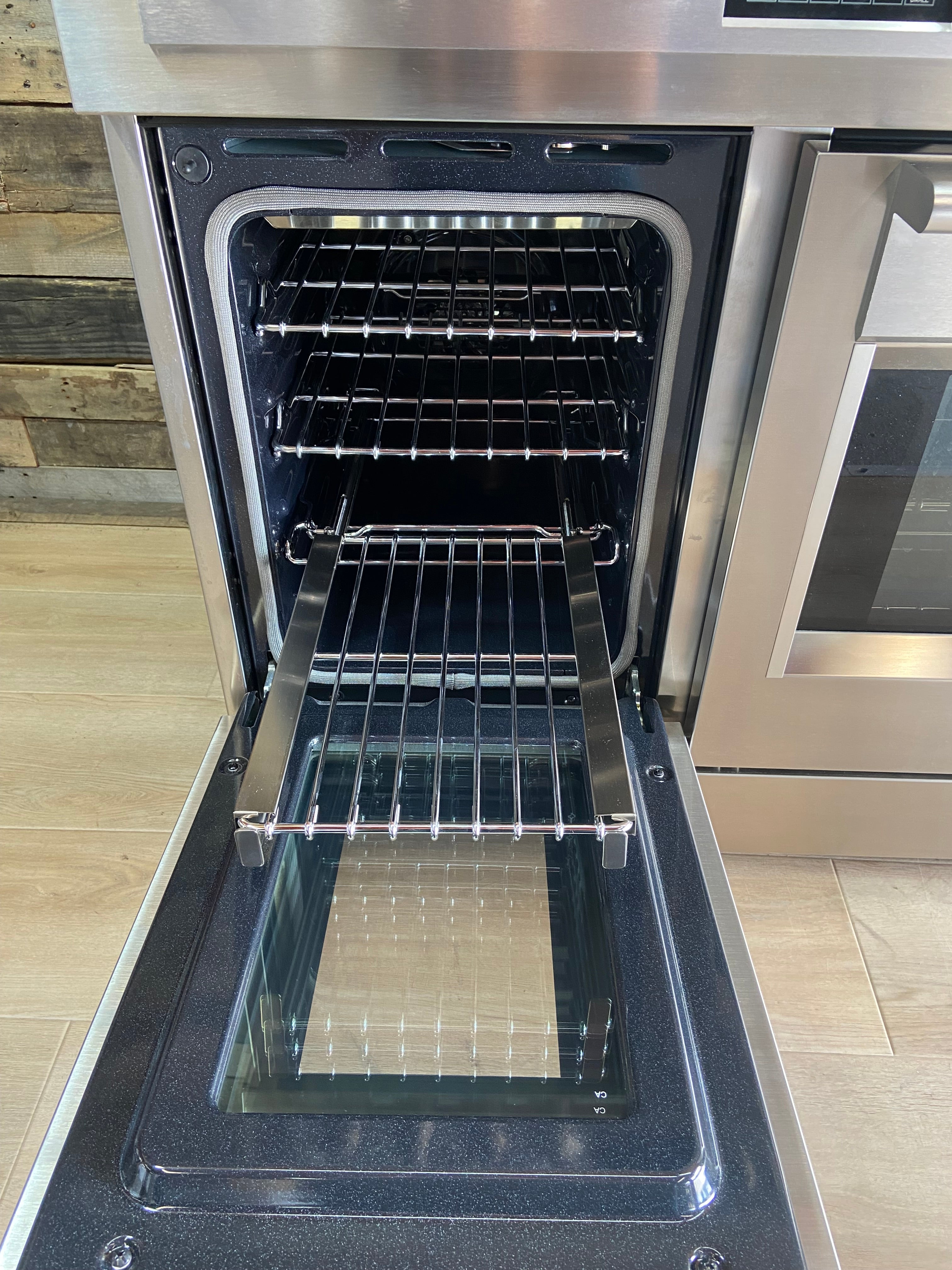 Fulgor Milano F6PIR485GS1 48-Inch Professional Electric Range with Glass Cooktop and Double Ovens