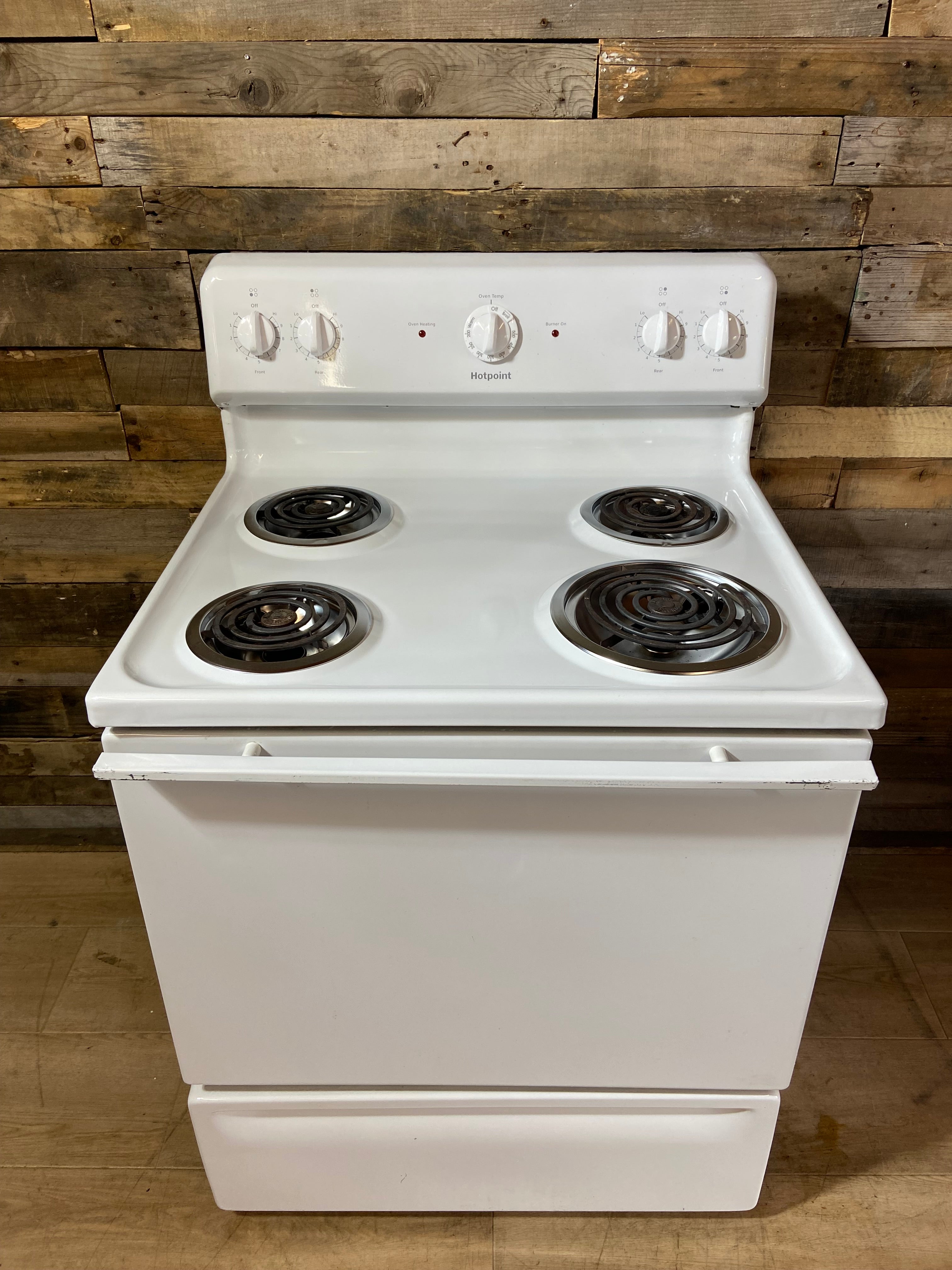 Hotpoint 4 Burner Coil Top Range