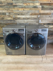 LG Front Load Direct Drive Stainless Washer & Dryer Set