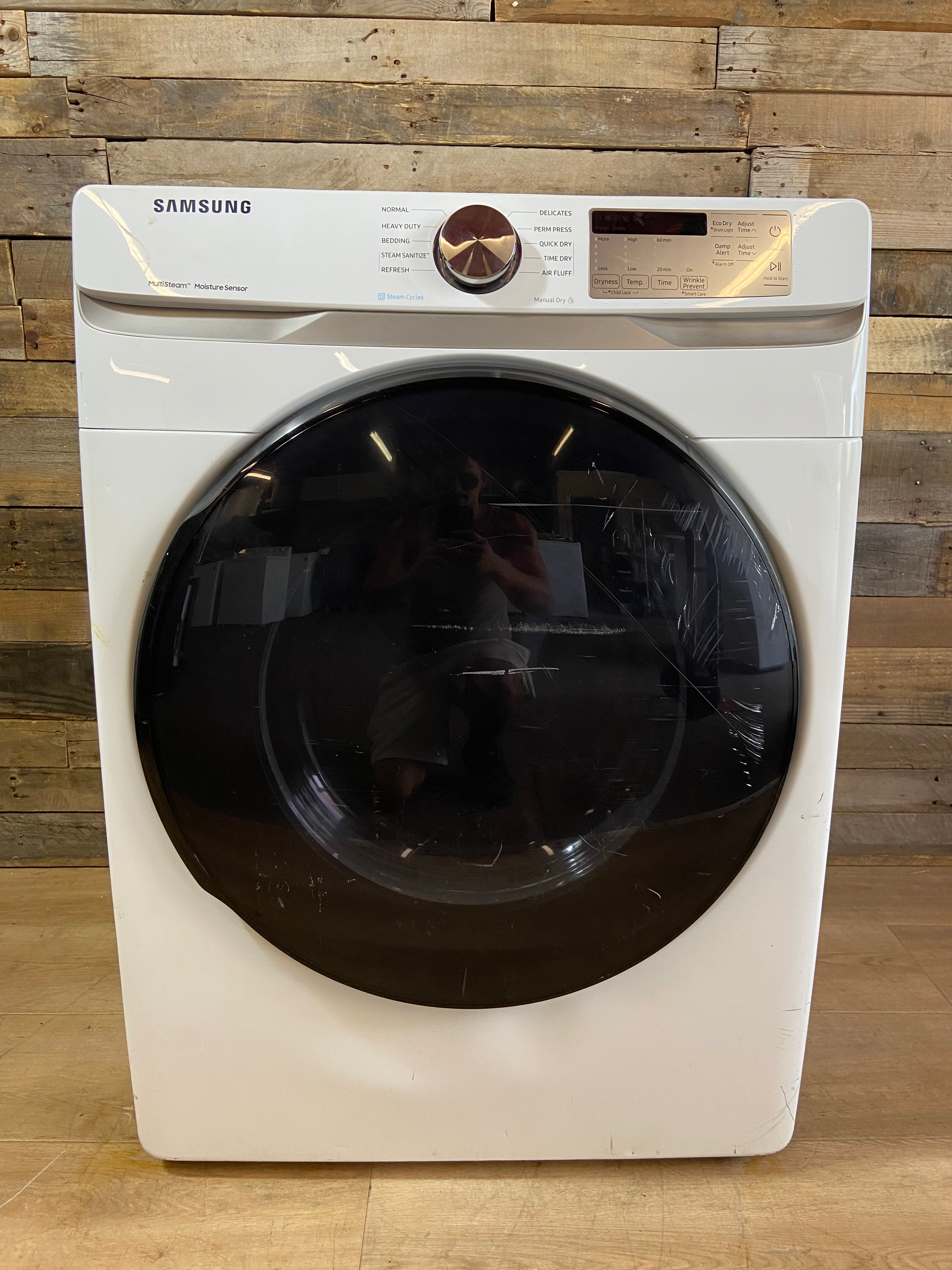 Samsung White Front Load Style Dryer