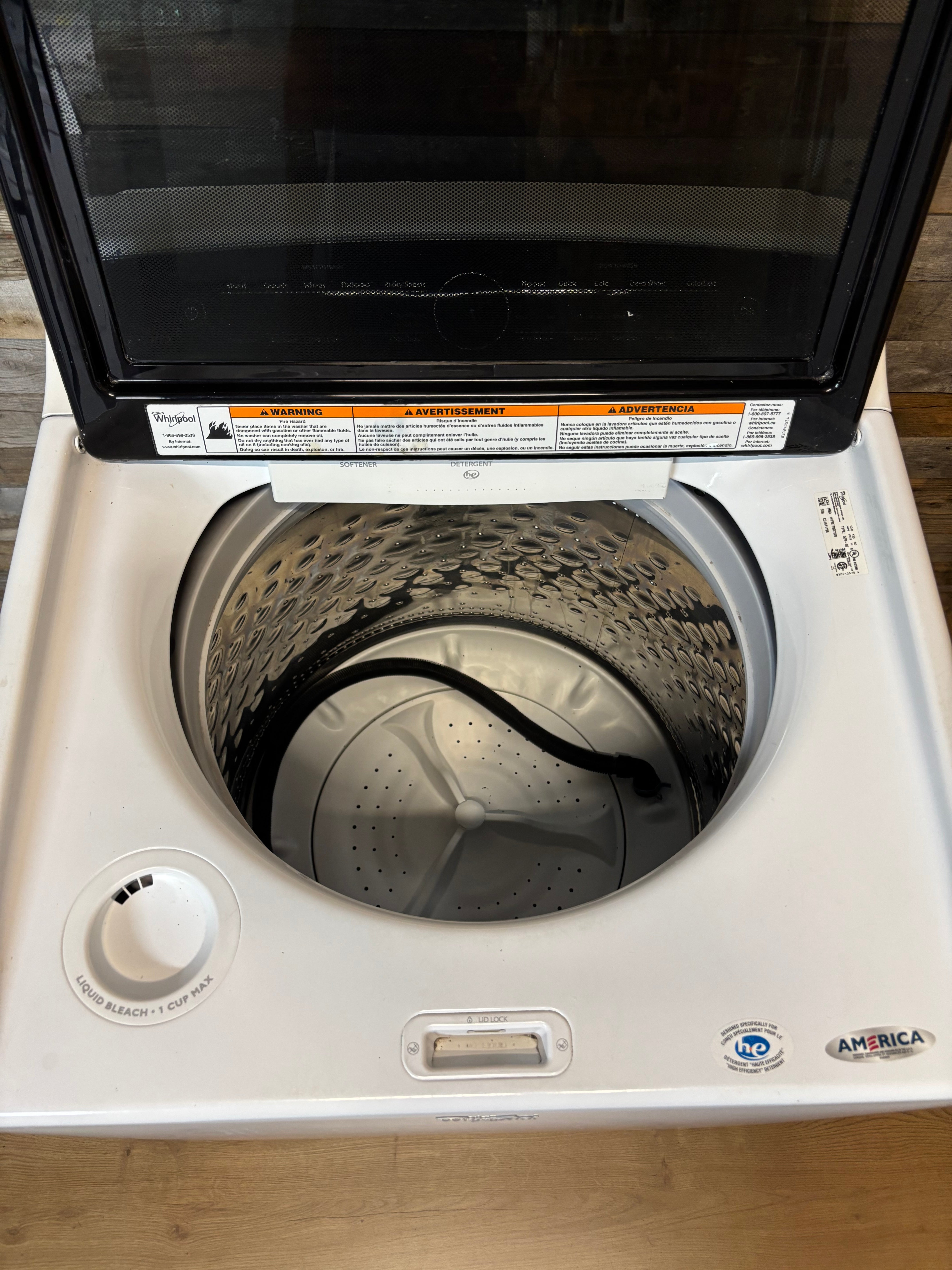 Whirlpool White Cabrio Washer