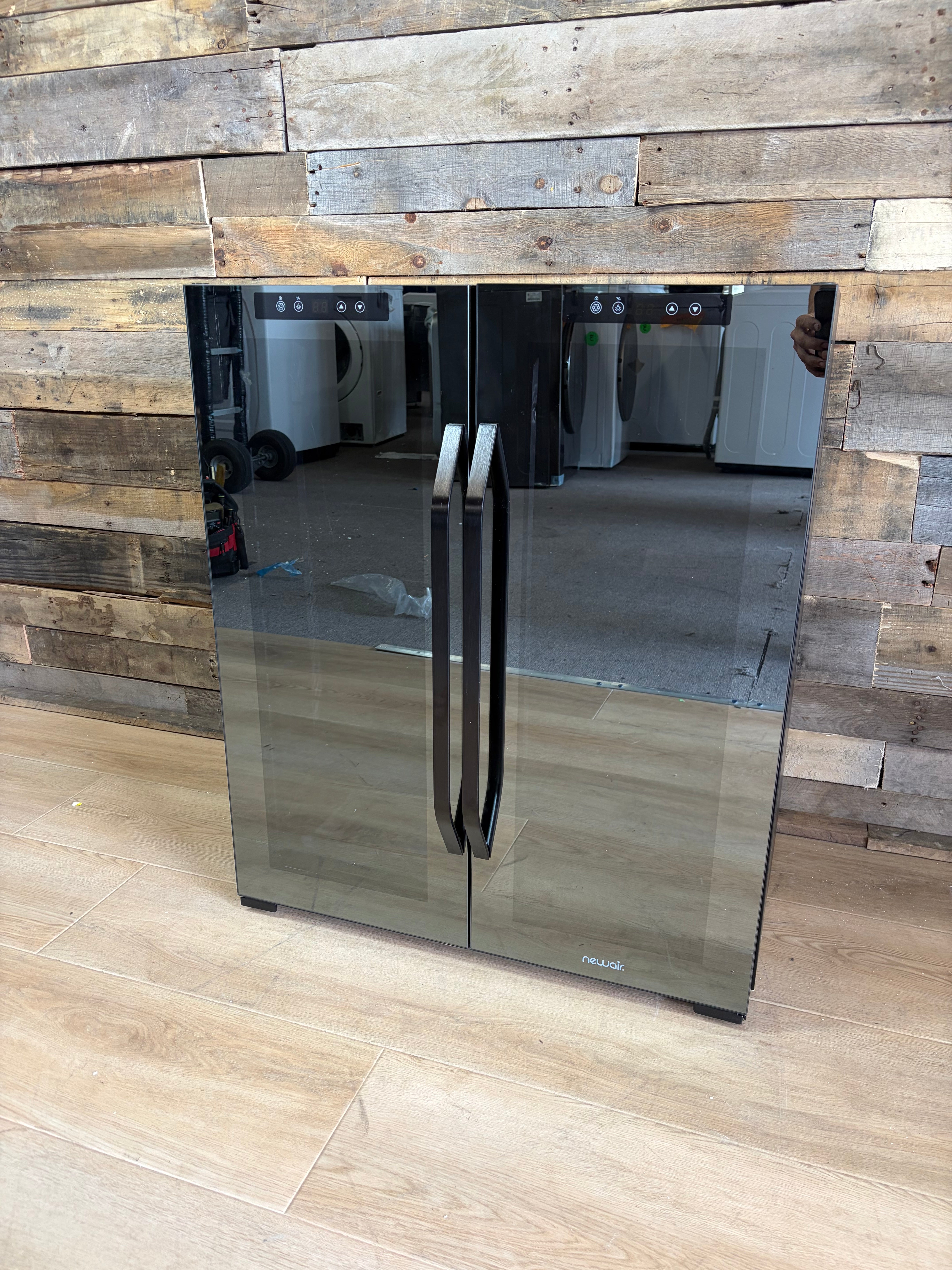 NewAir Shadow Series Dual-Zone Wine & Beverage Cooler