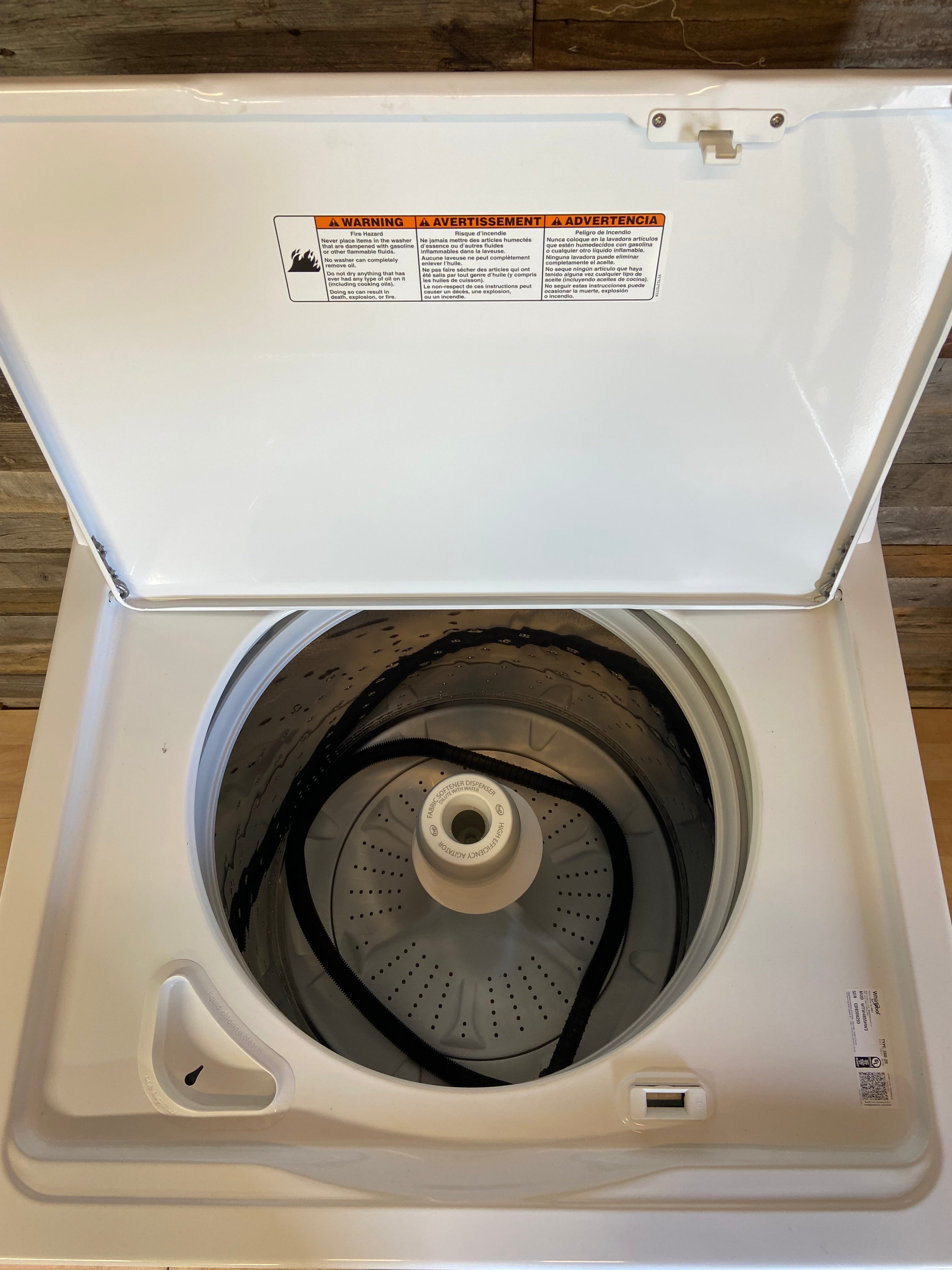 Whirlpool Stainless Steel Tub Top Load Washing Machine