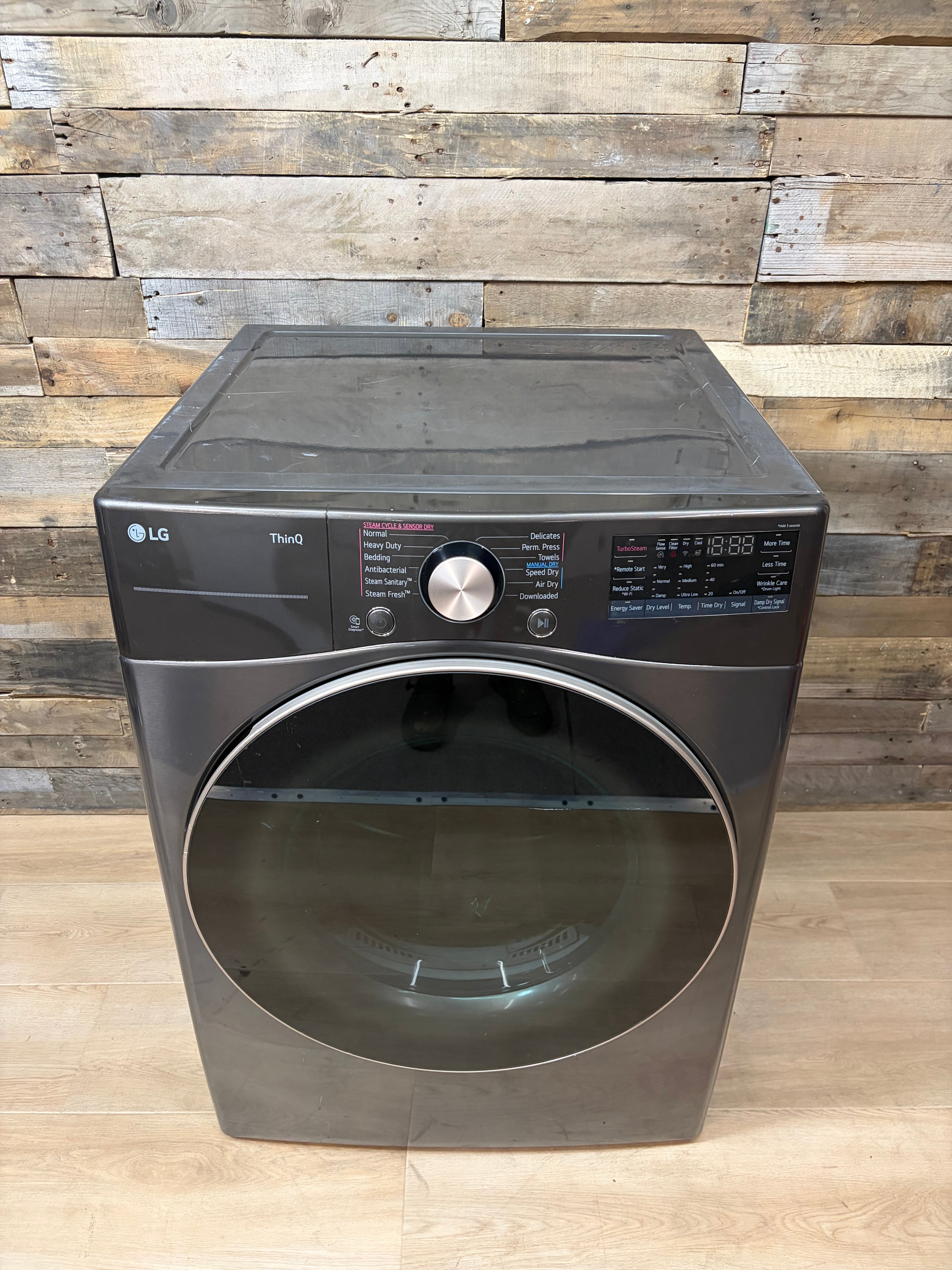 LG 7.4 Cu. Ft. Smart Wi-Fi Enabled Front Load Electric Dryer with TurboSteam™