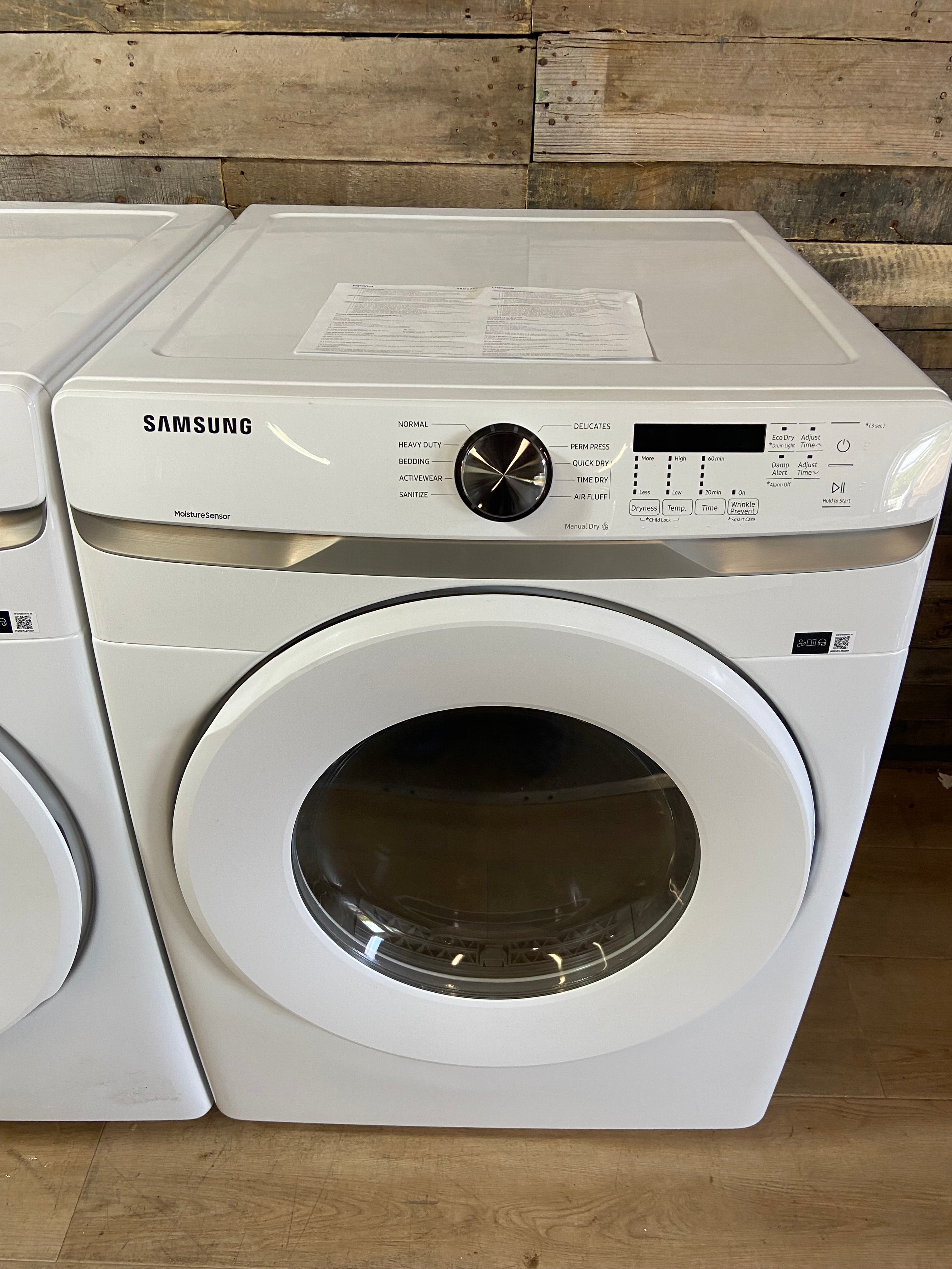 Samsung White 4.5 Cu Ft Front Load Set