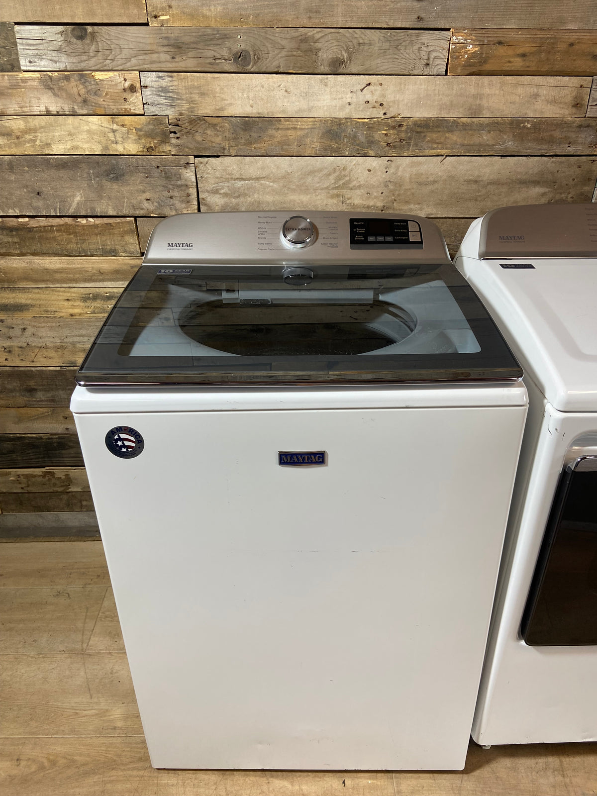 Maytag Extra Power Large Capacity Top Load Washer & Dryer Set