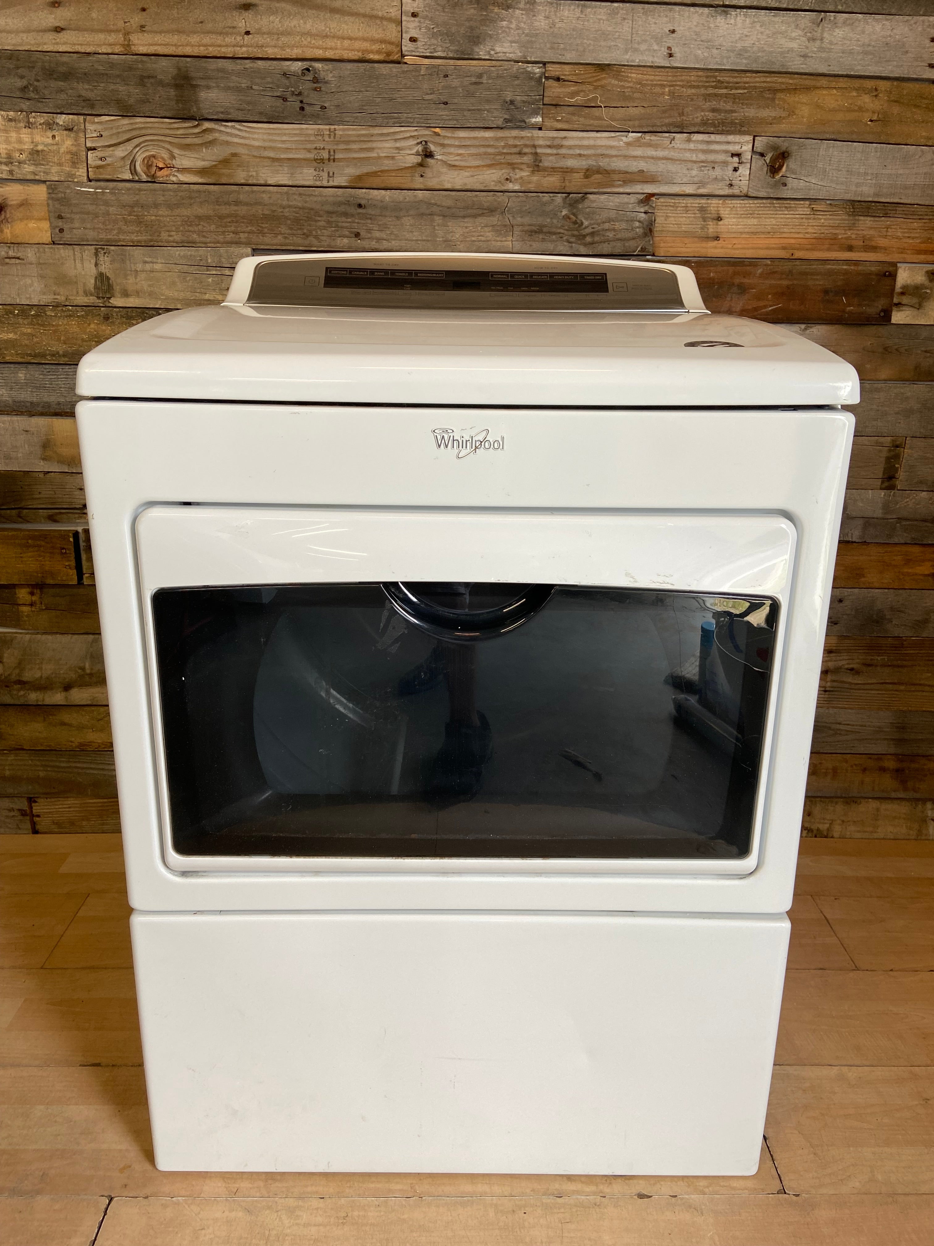 Whirlpool Grey Face Digital Dryer