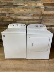 Whirlpool Large Capacity Top Load Washer & Dryer Set