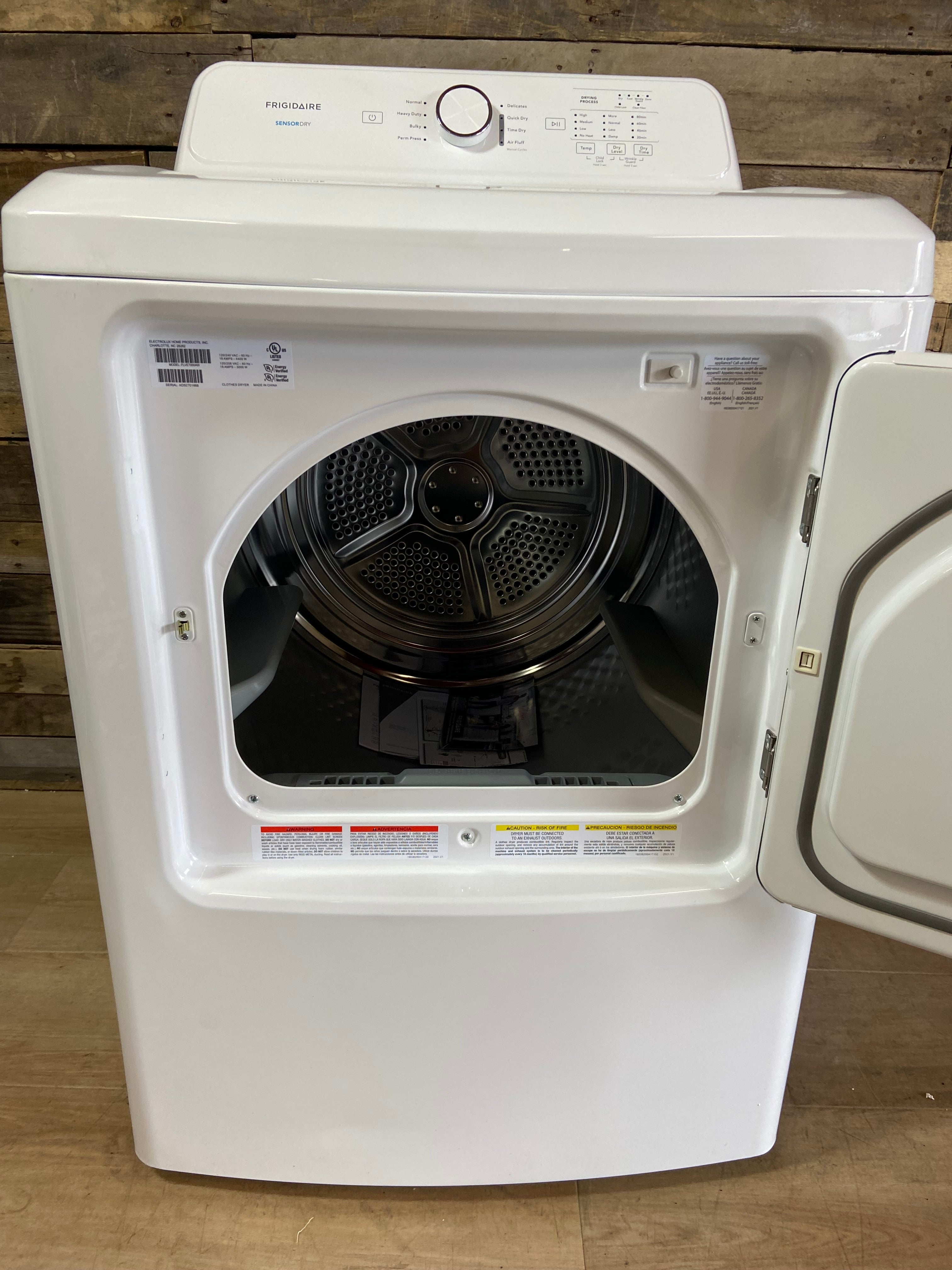 Frigidaire 7 Cu. Ft. Electric Dryer