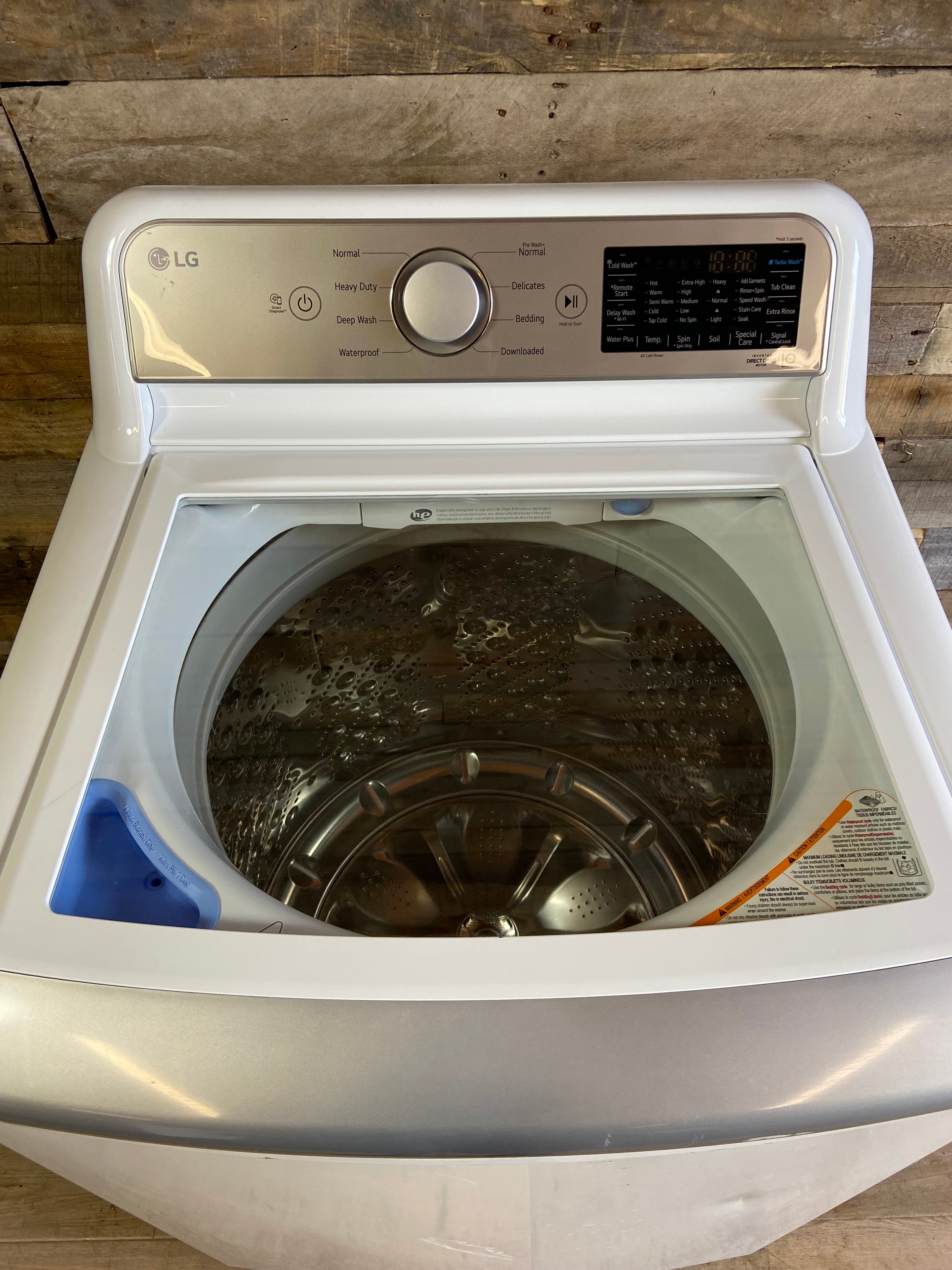 LG Direct Drive Top Load Washer