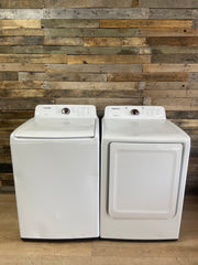 Samsung Large Capcity Top Load Washer & Dryer Set