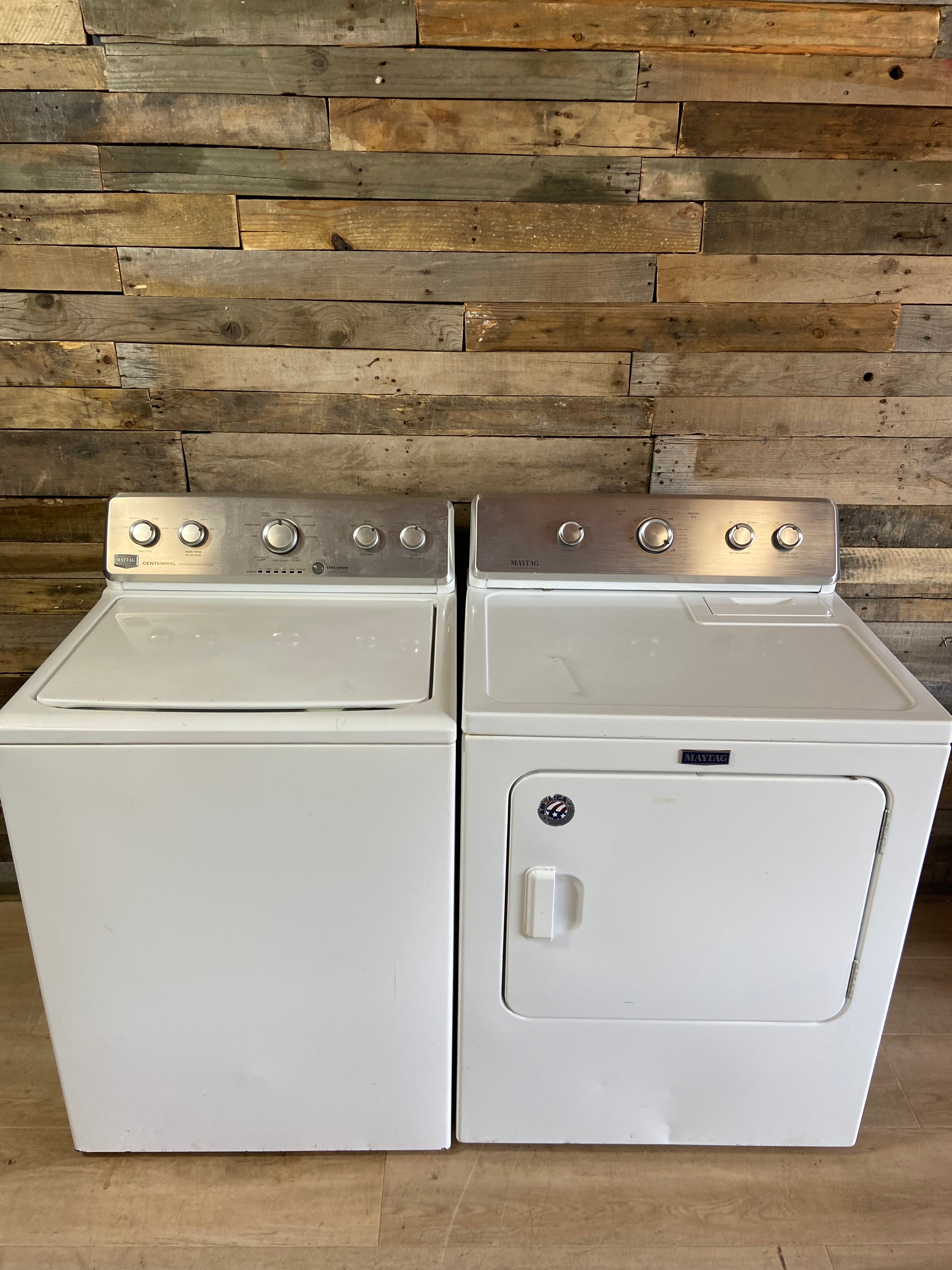 Maytag Top Load Washer & Dryer Set