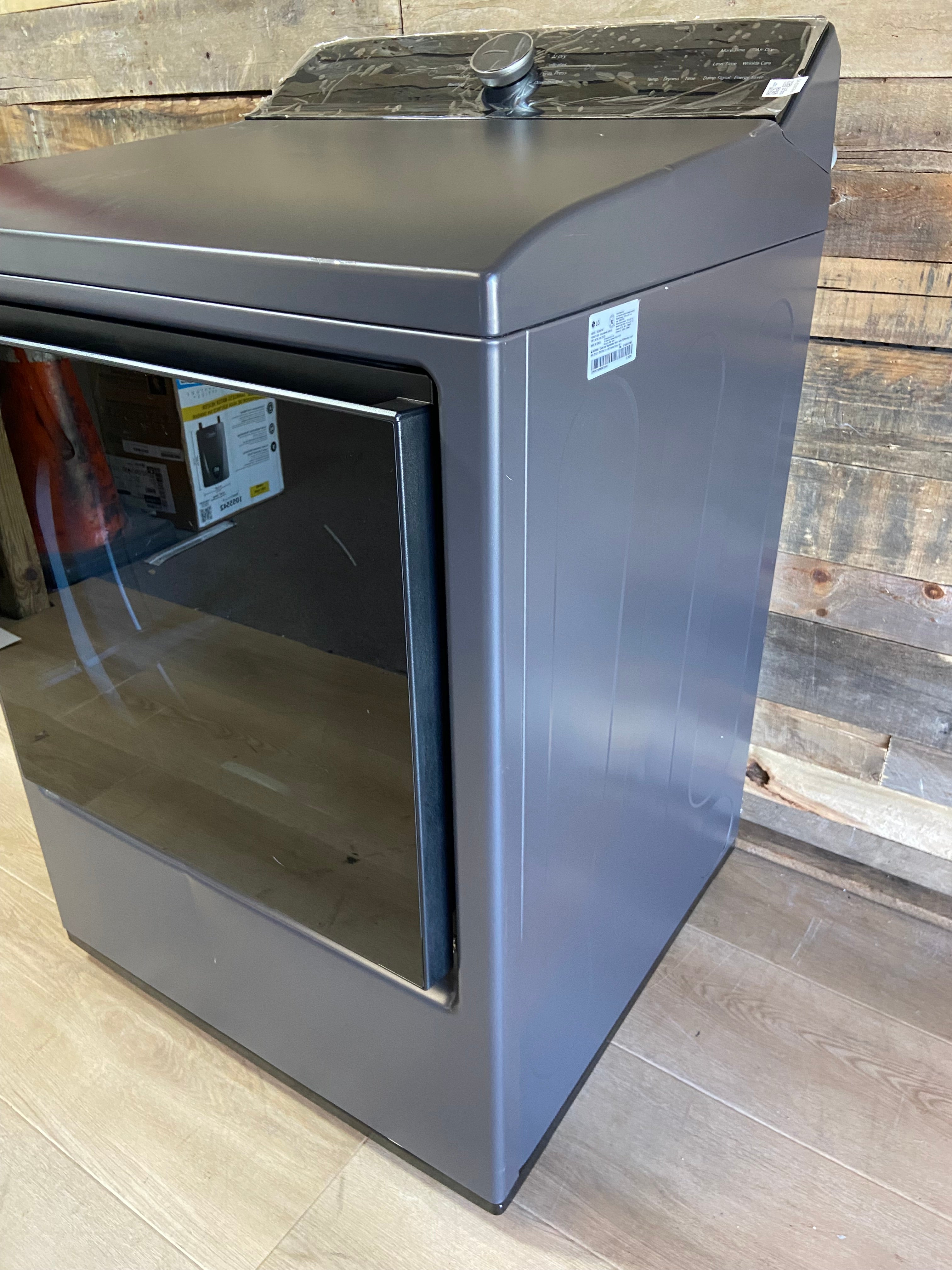 LG DLG8401BE Smart Gas Dryer w/ ThinQ & Sensor Dry – Black Steel