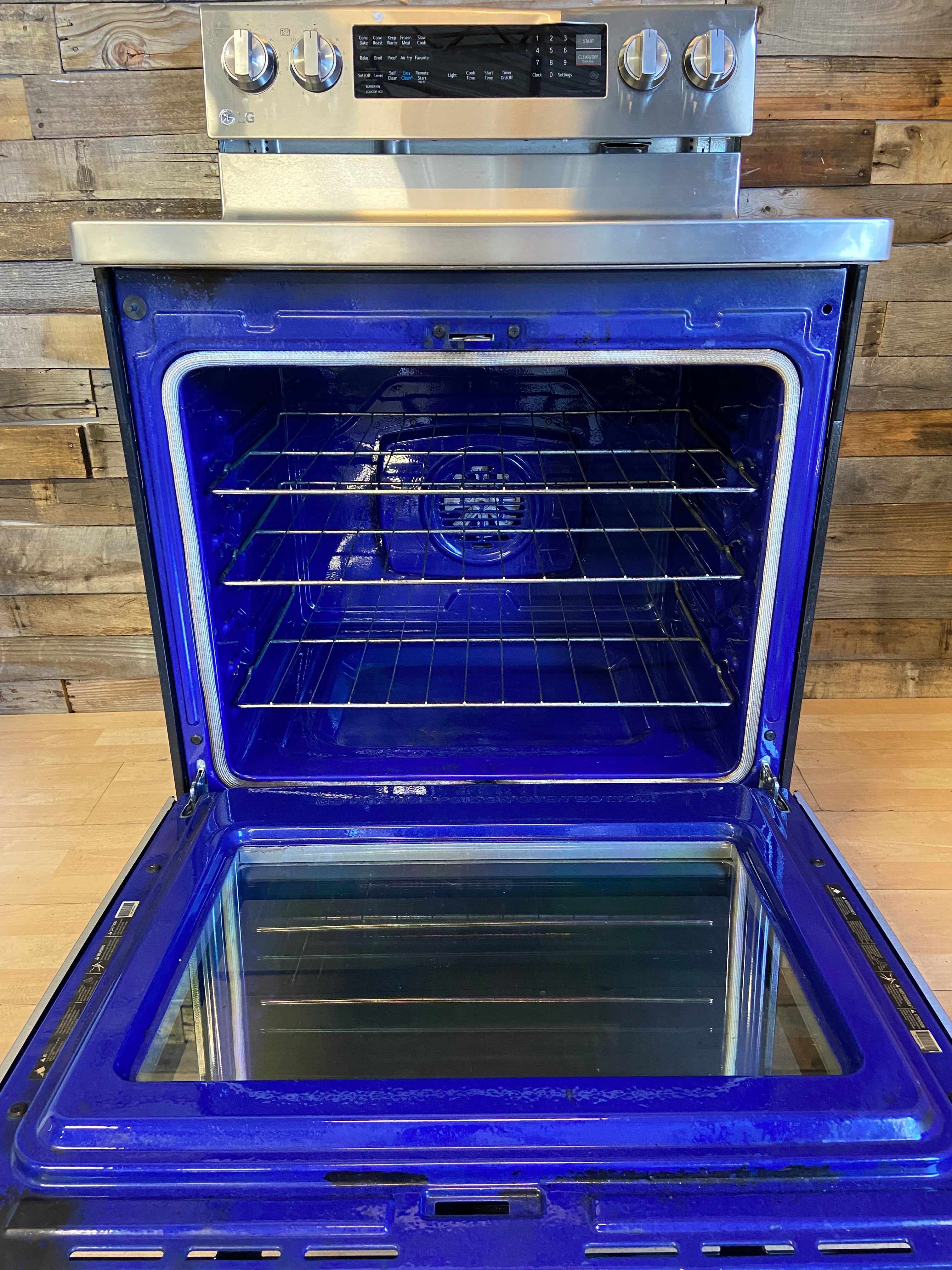 LG Stainless 5 Burner Convection Range