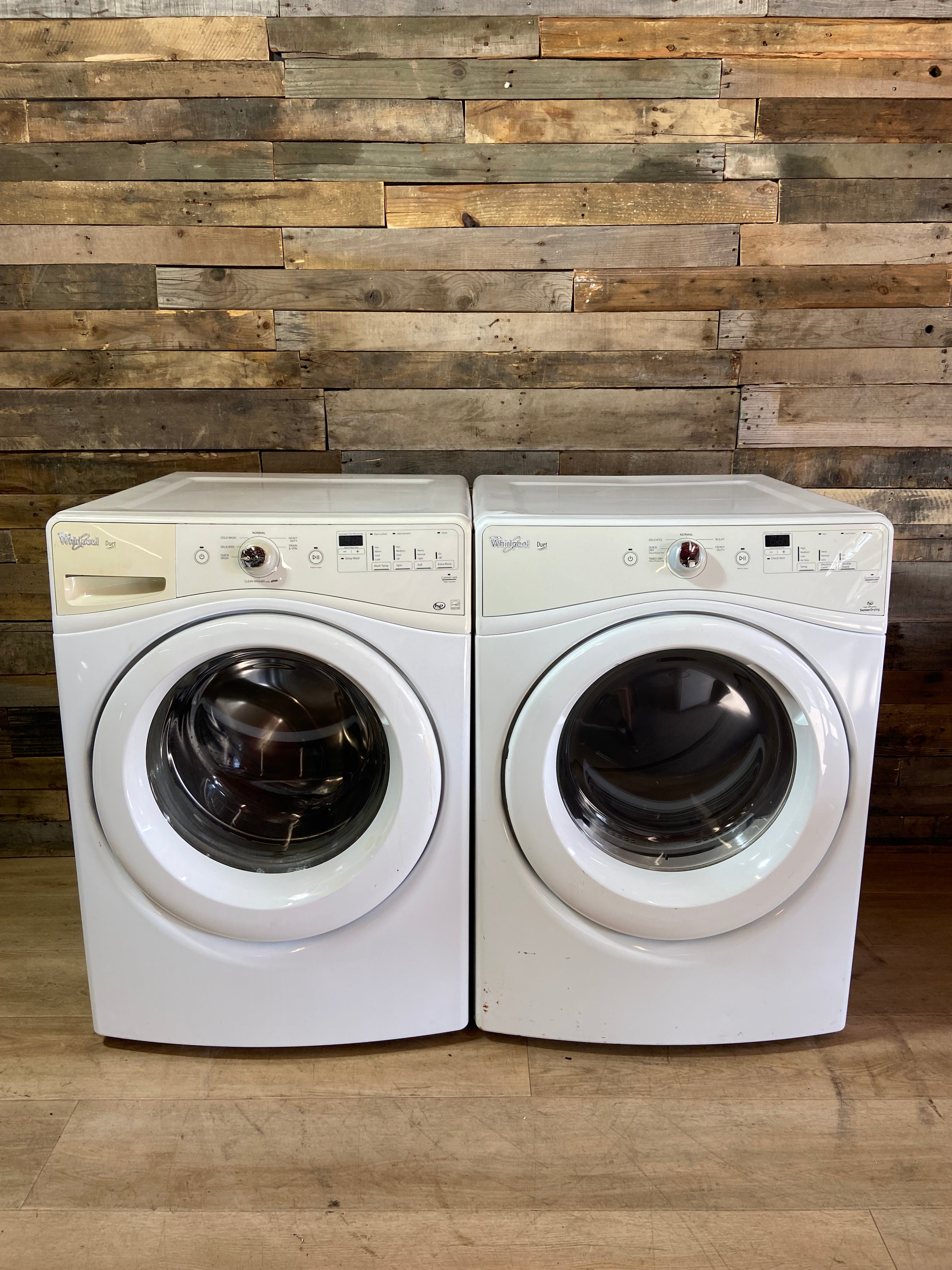 Whirlpool Duet Front Load Washer & Dryer Set