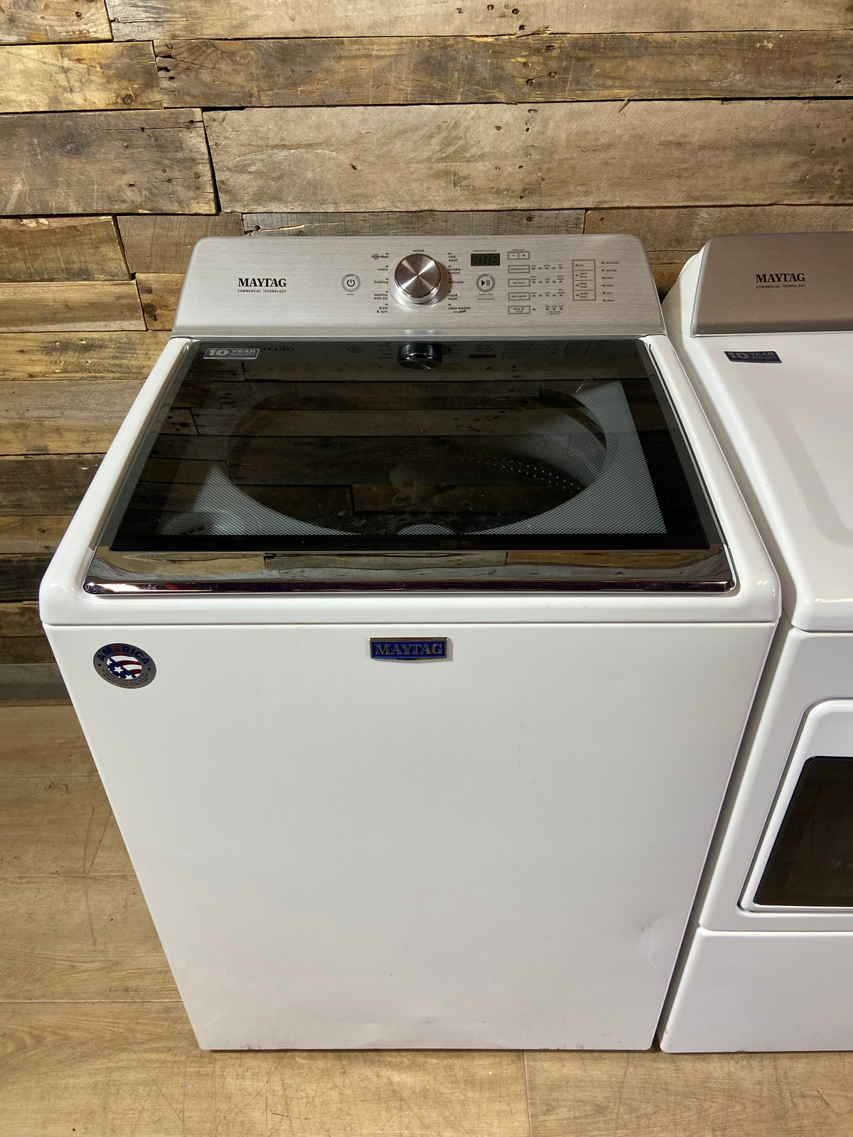 Maytag Commercial Technology Large Capacity Washer & Dryer Set