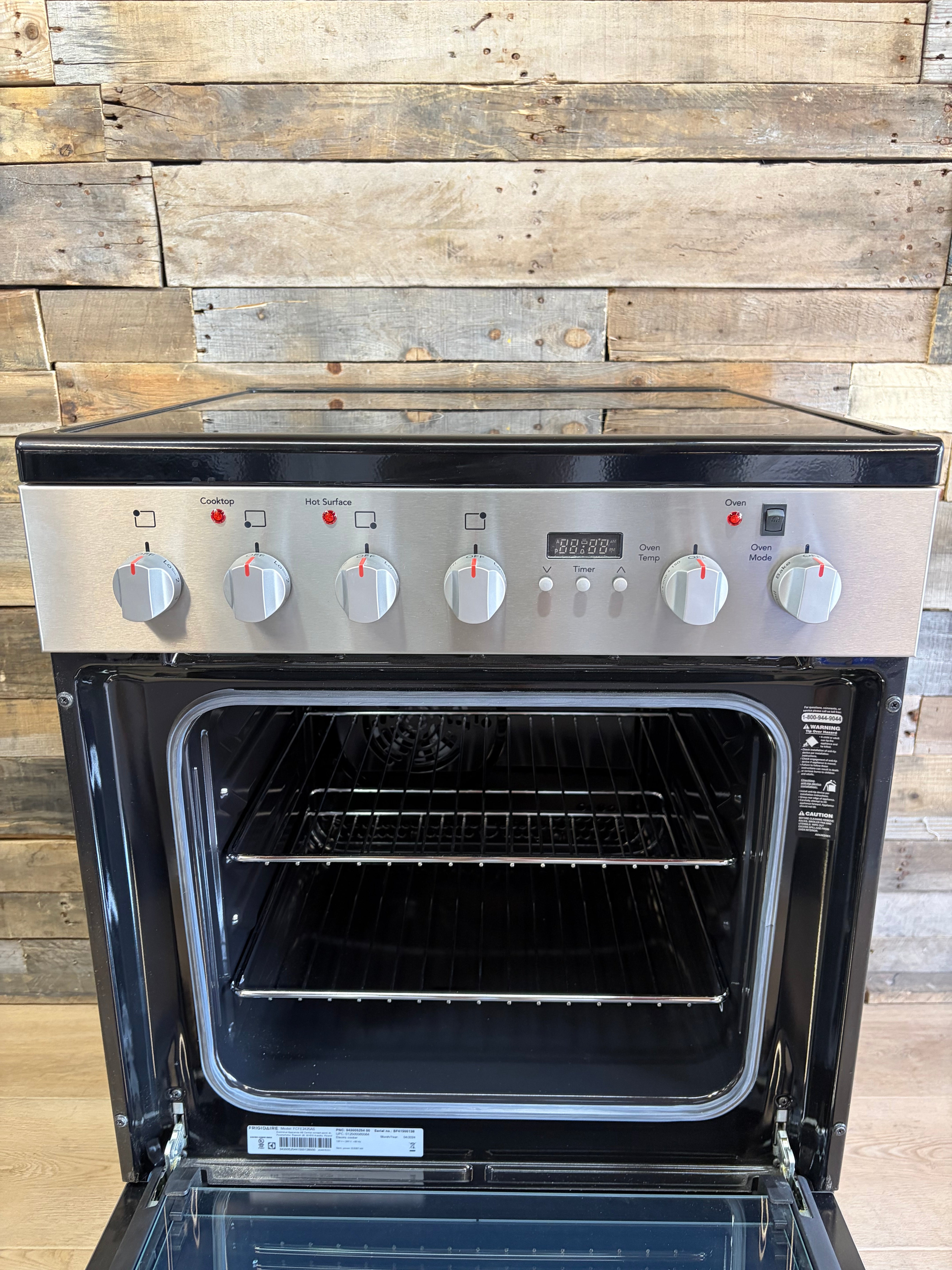 Frigidaire 24" Freestanding Electric Range (Stainless Steel)