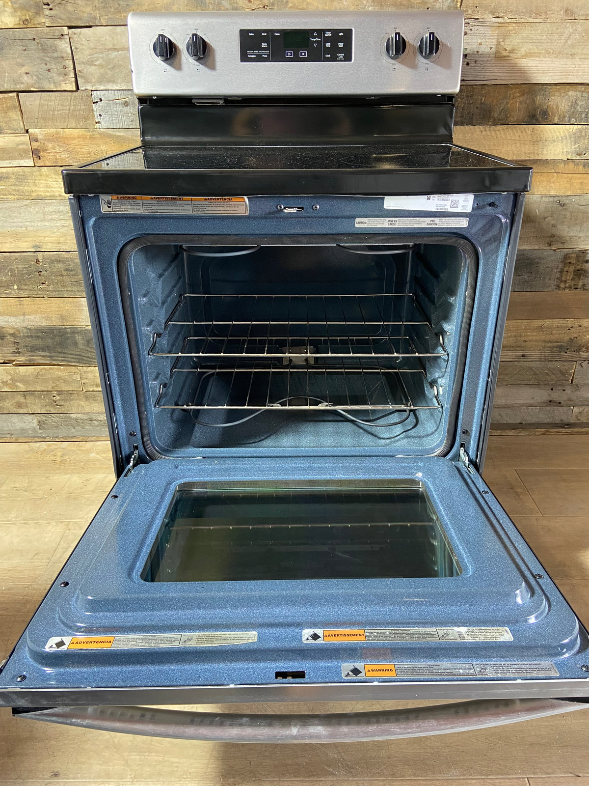Whirlpool Stainless Steel 4 Burner Range