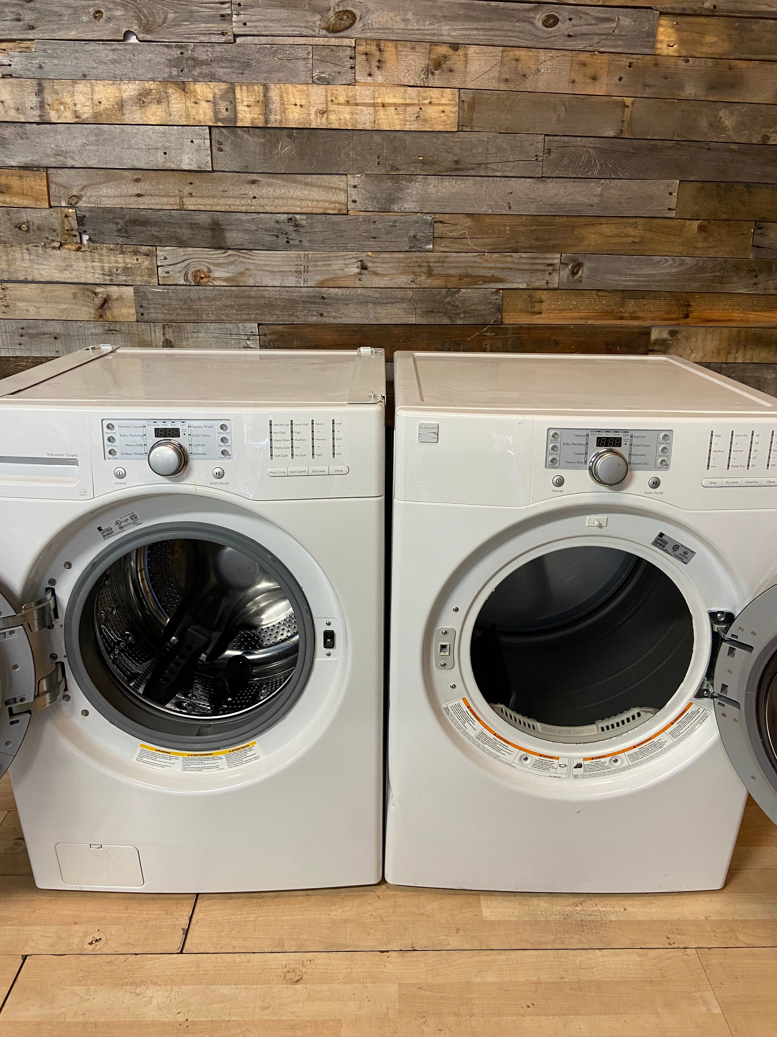 Kenmore Front Load Set