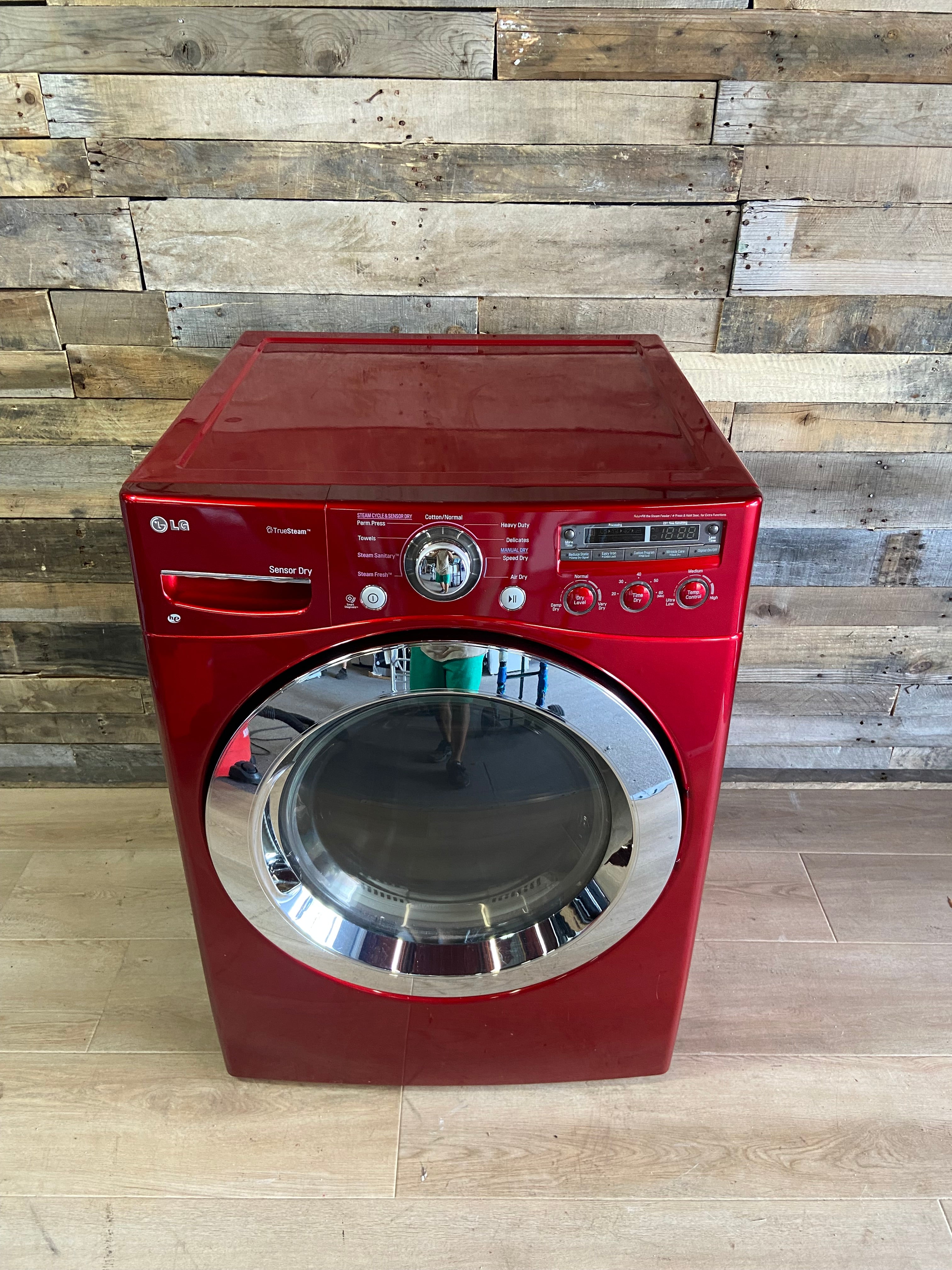 Lg Red Front Load Style Dryer