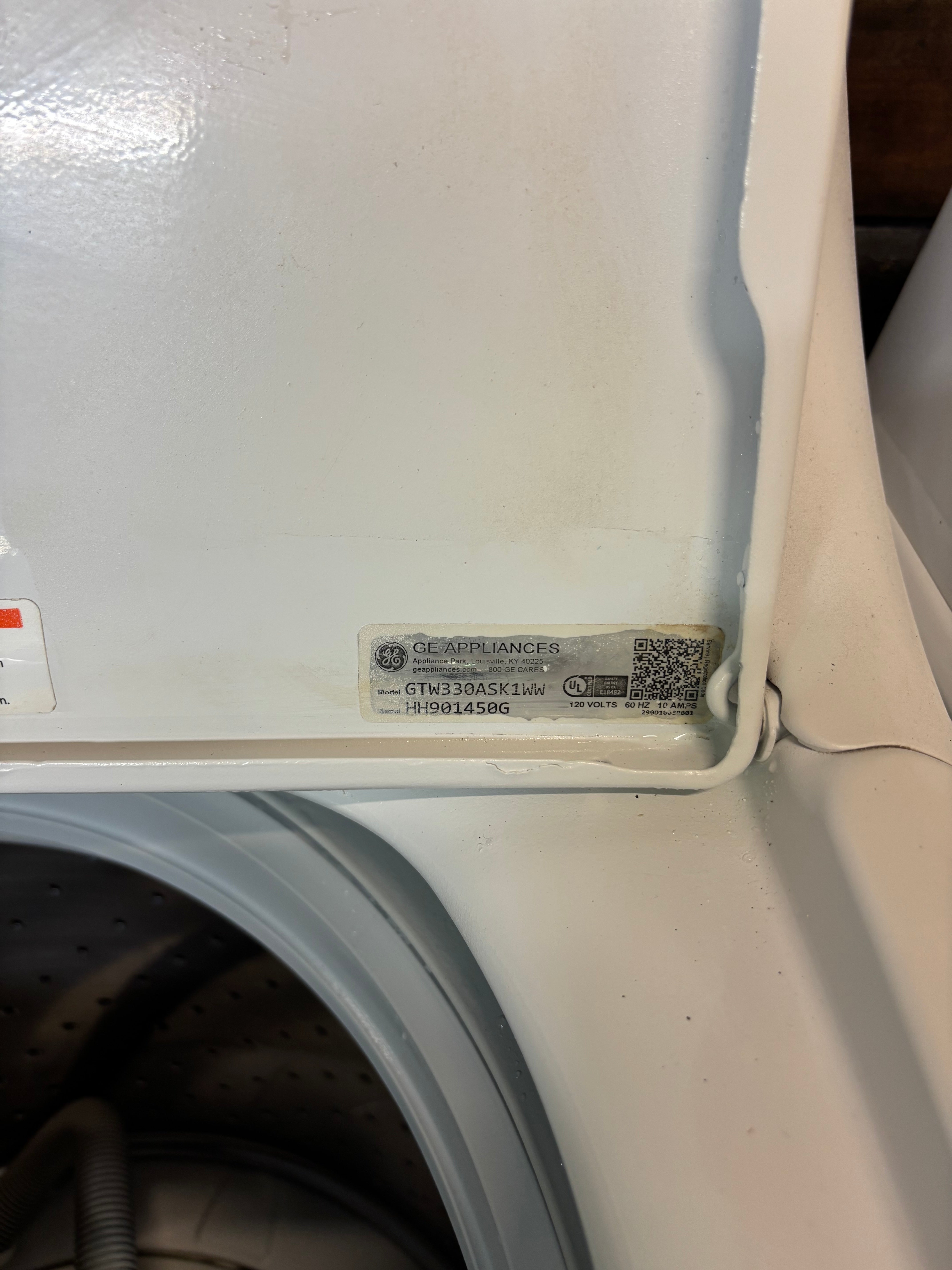 GE Top Load Washer Set