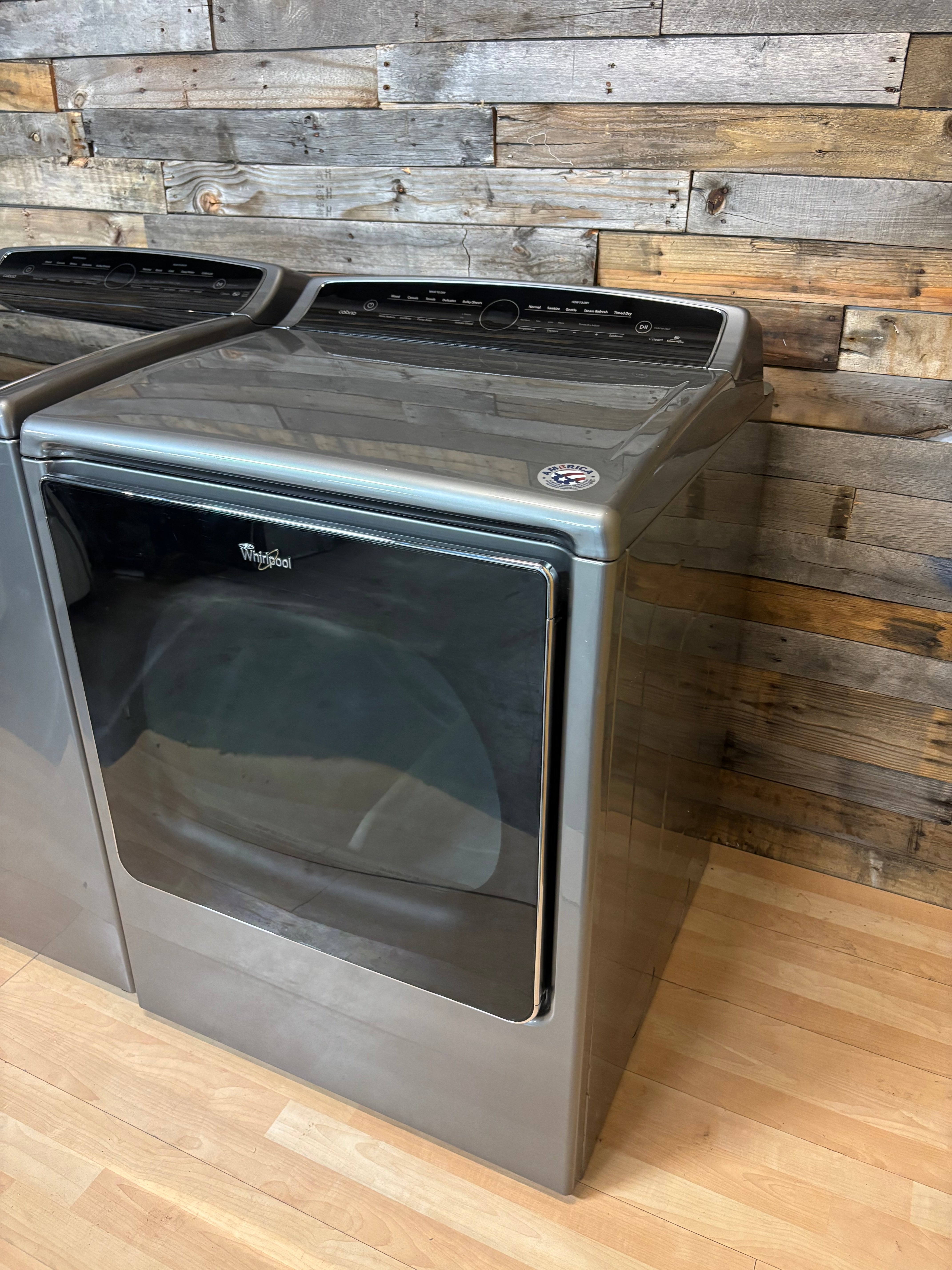 Grey Whirlpool Cabrio Top Load Set