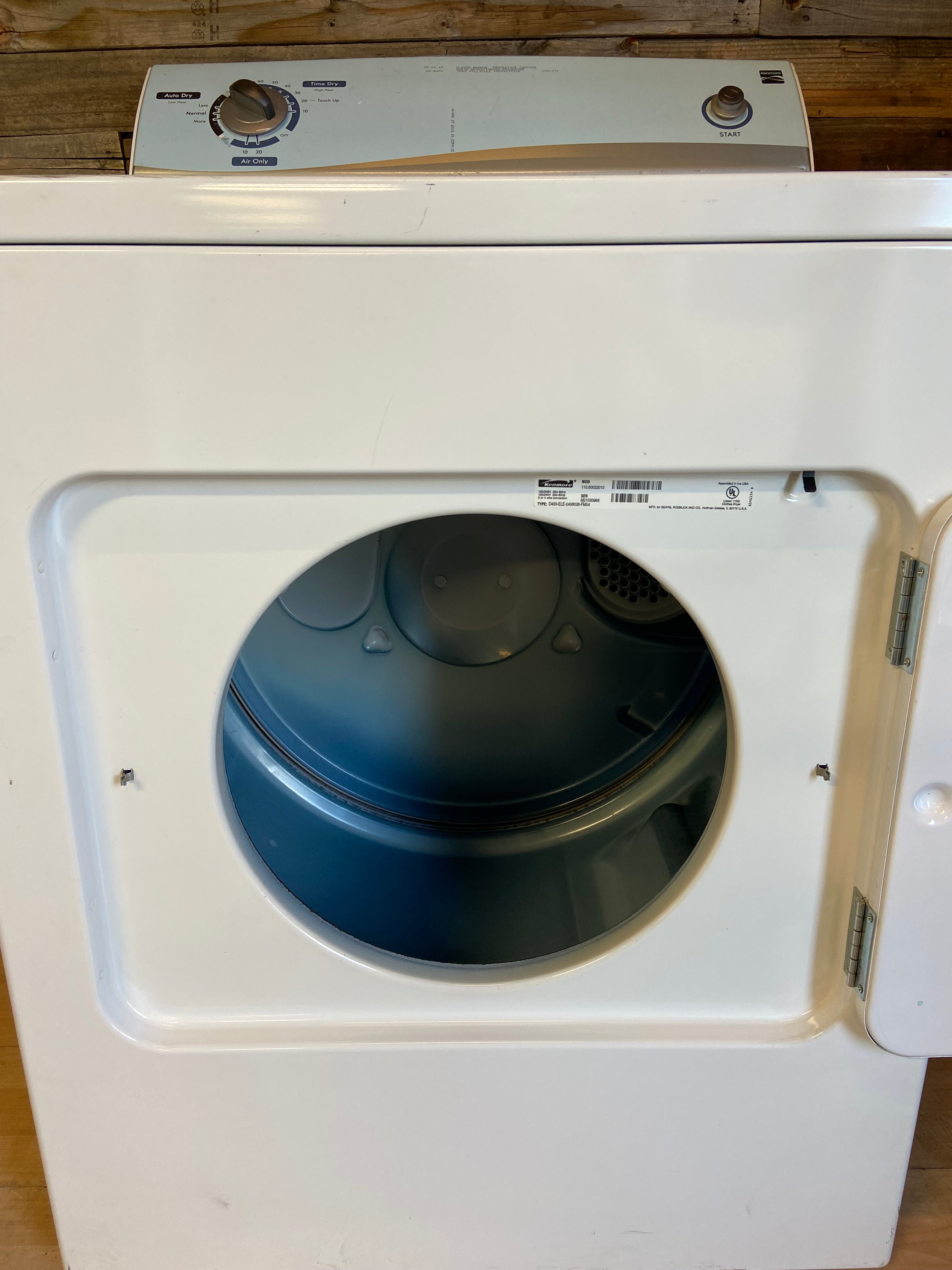 Kenmore White Dryer