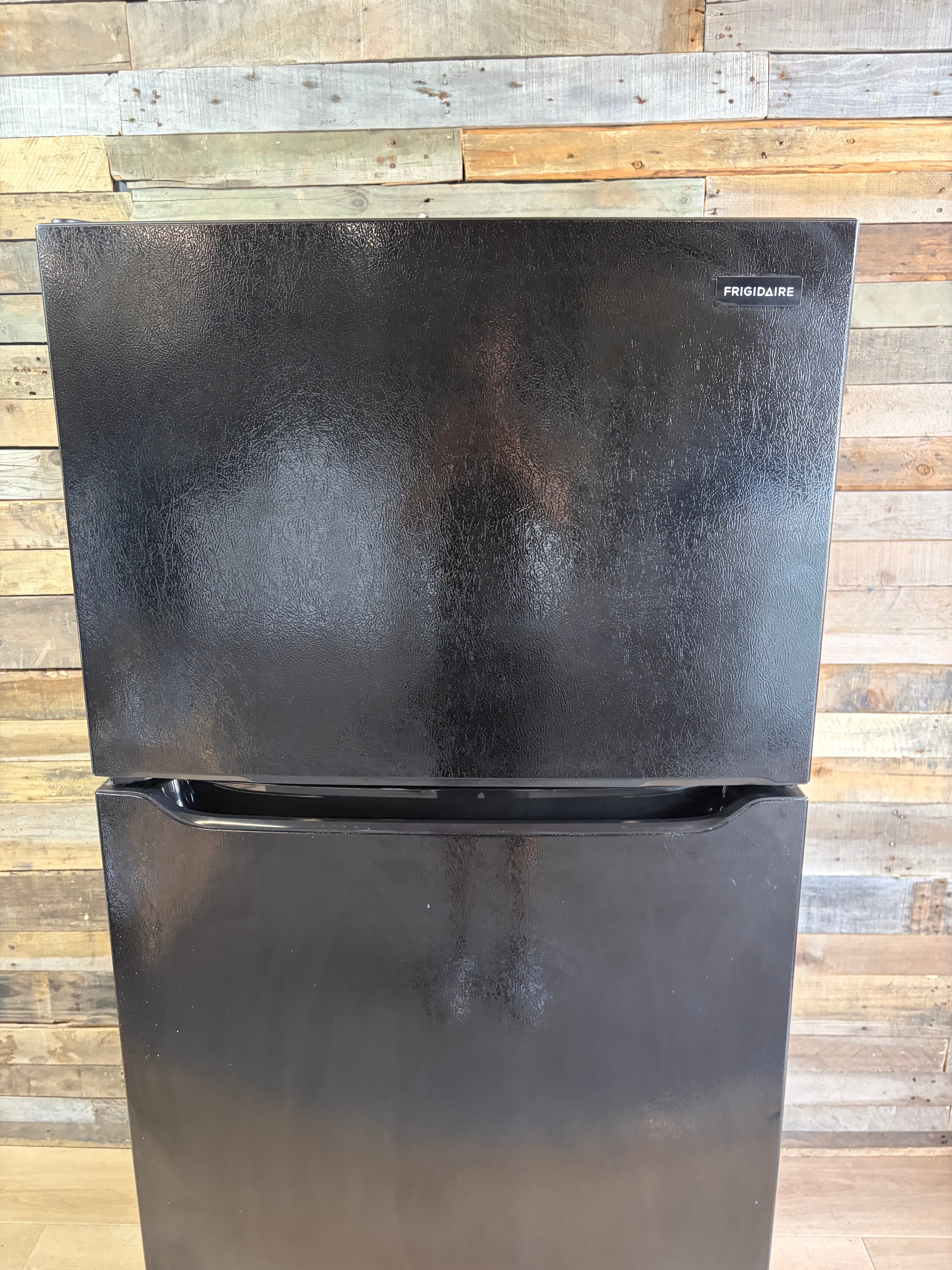 Black Frigidaire Top Bottom Fridge