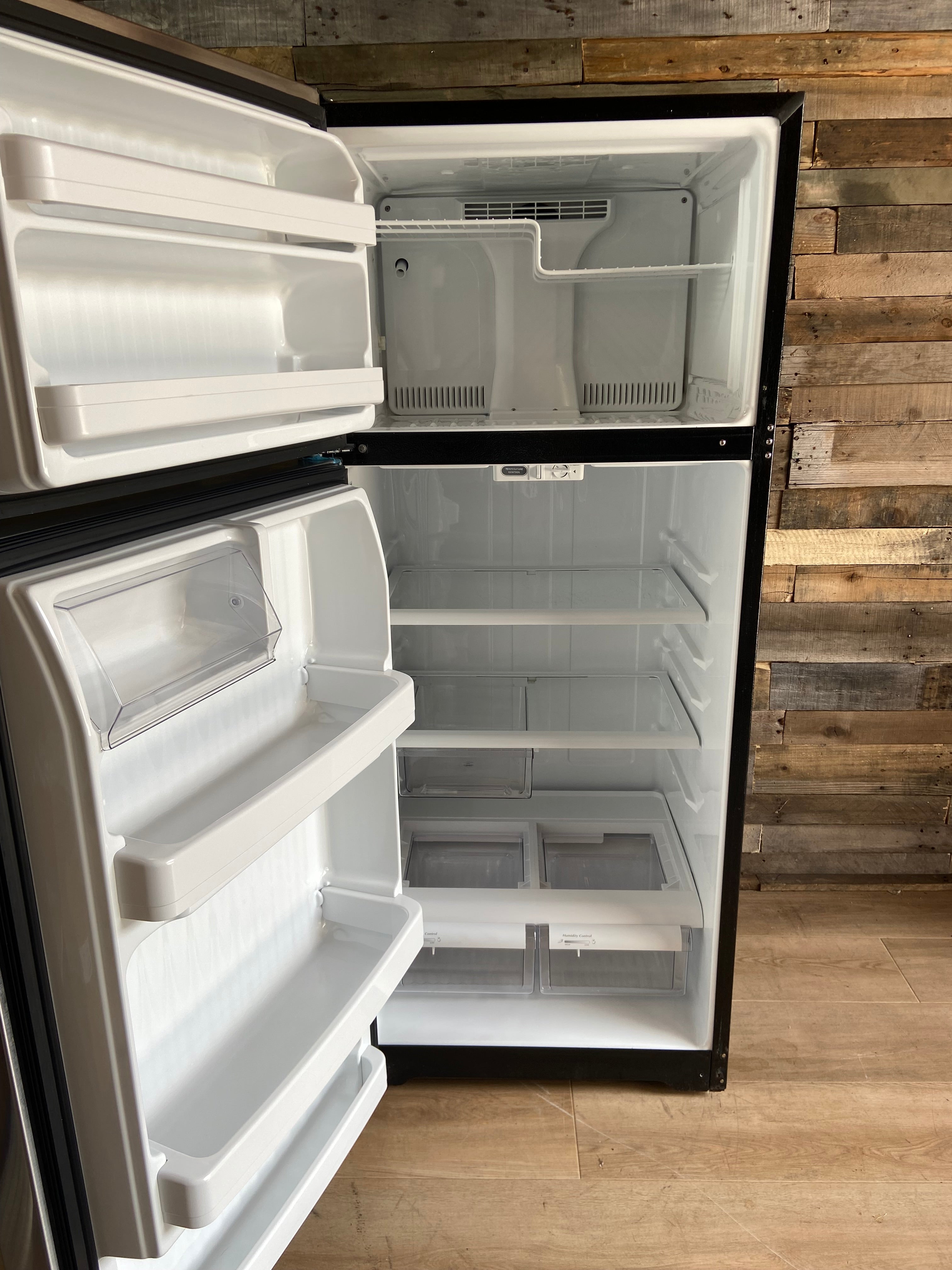 GE Stainless Top Freezer Refrigerator
